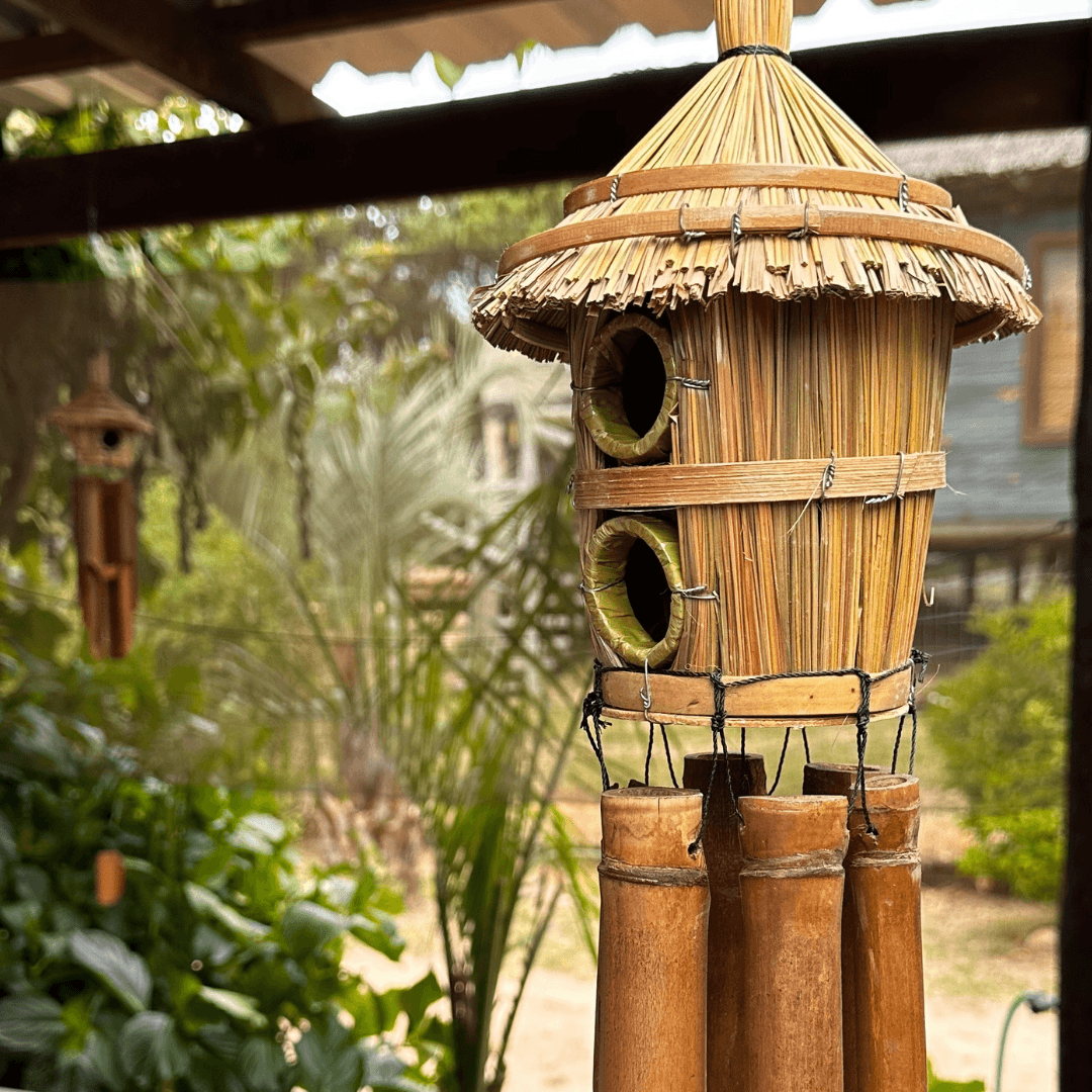 Colgante Bambú 2 casita