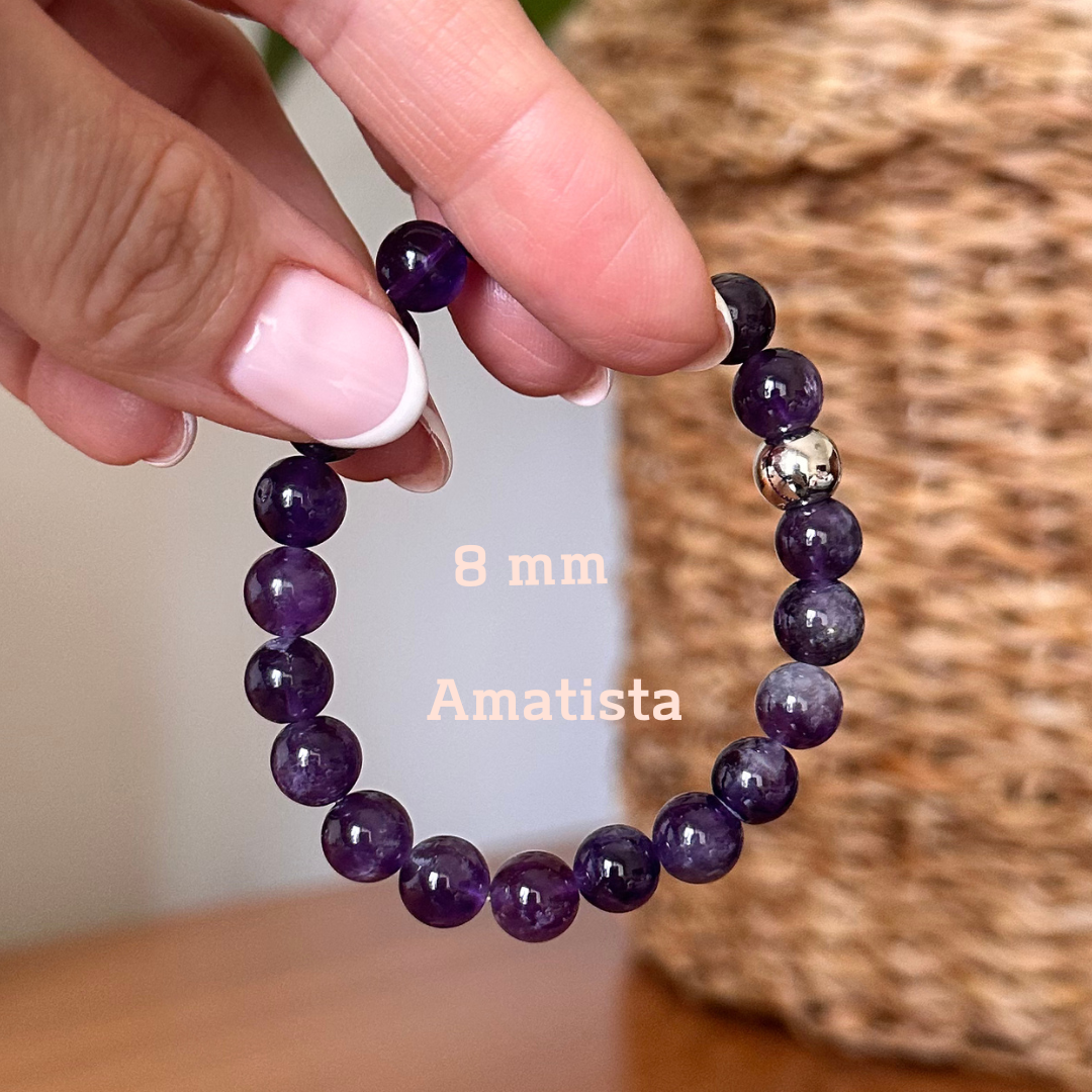 Pulsera Amatista 8mm
