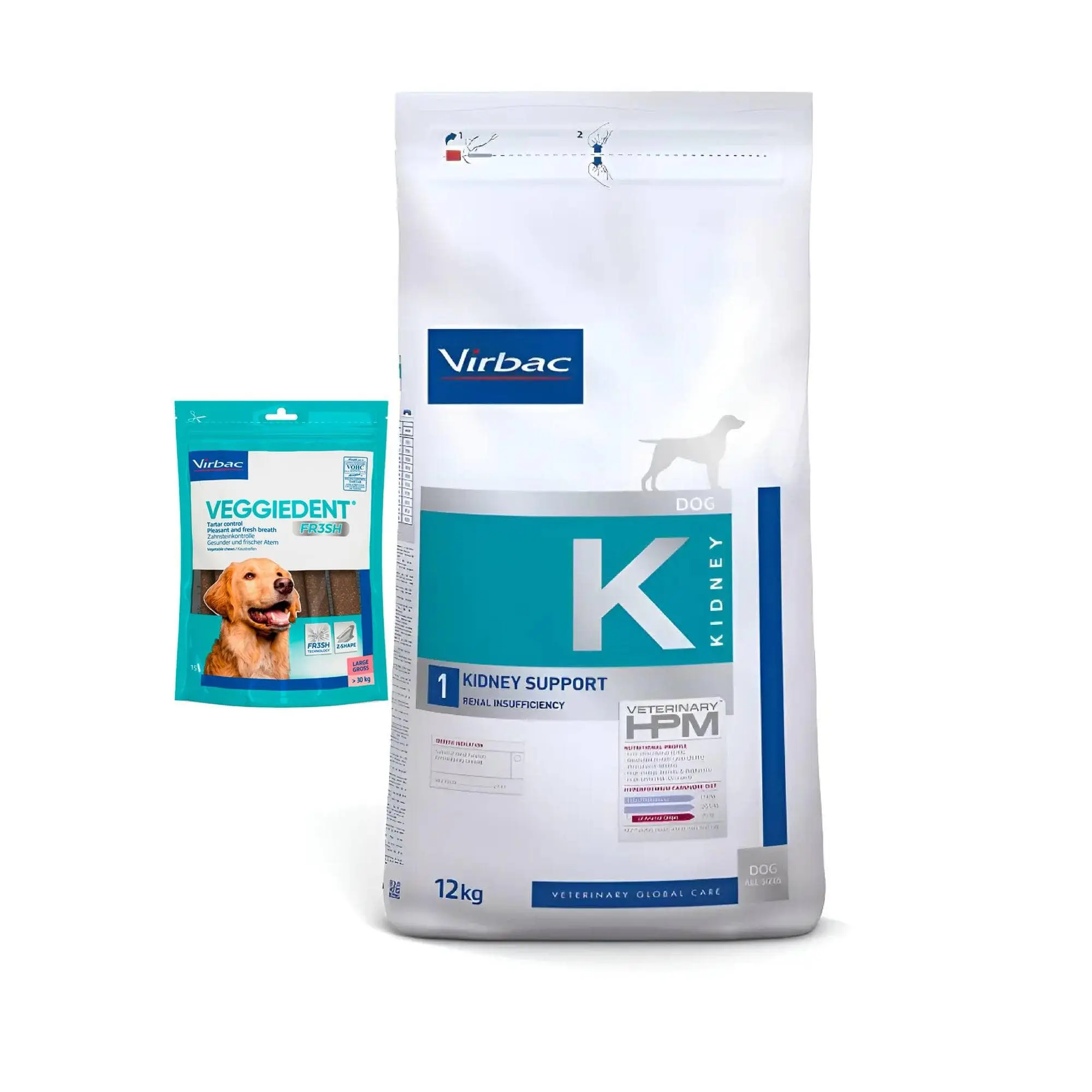 HPM Virbac Perro Kidney Support  Apoyo Renal 12kg + Regalo