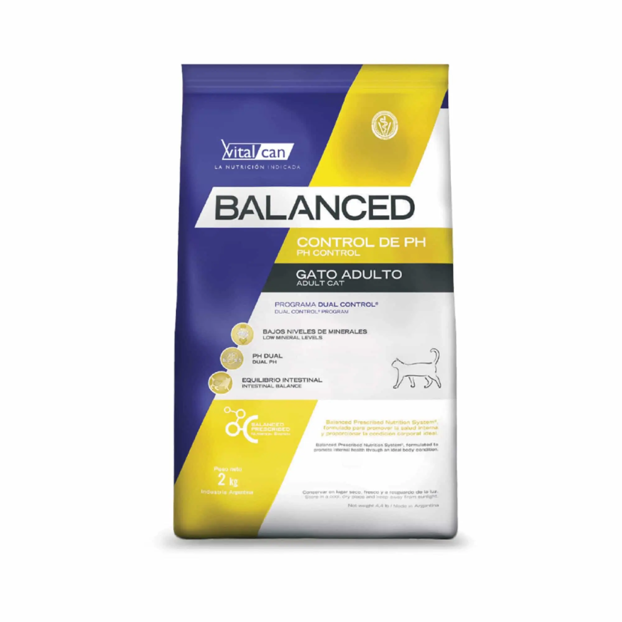 Balanced Gatos Adulto Control PH 7.5kg