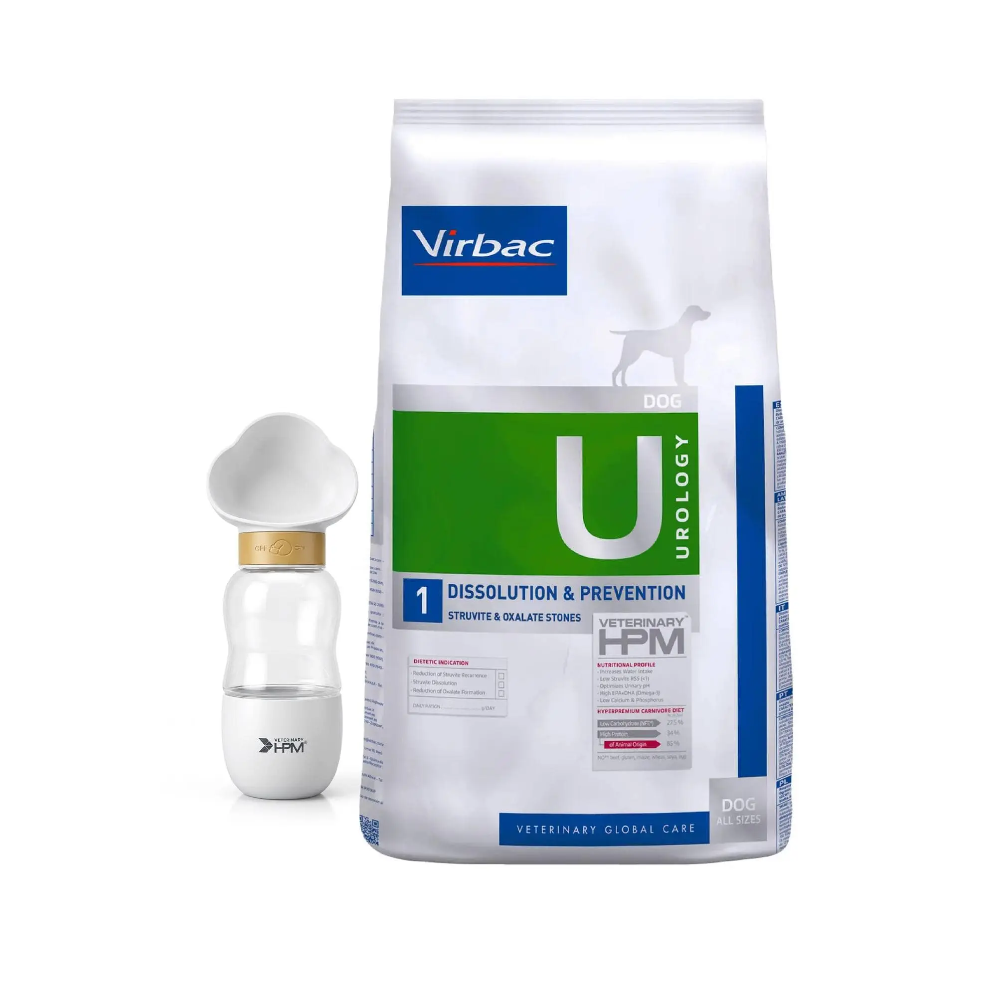 HPM Virbac Perro Urology Dissolution/Prevention 12 kg + Regalo