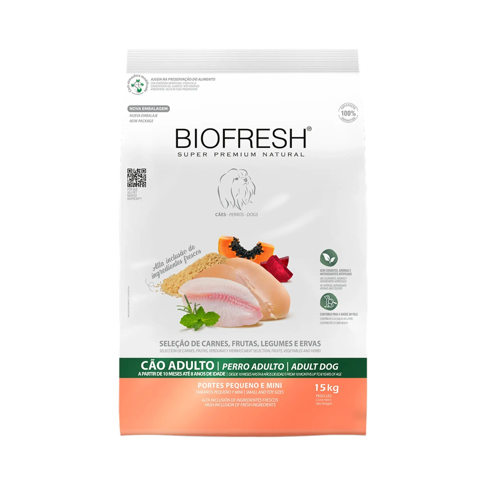 Biofresh Adulto Razas Pequeñas 15kg
