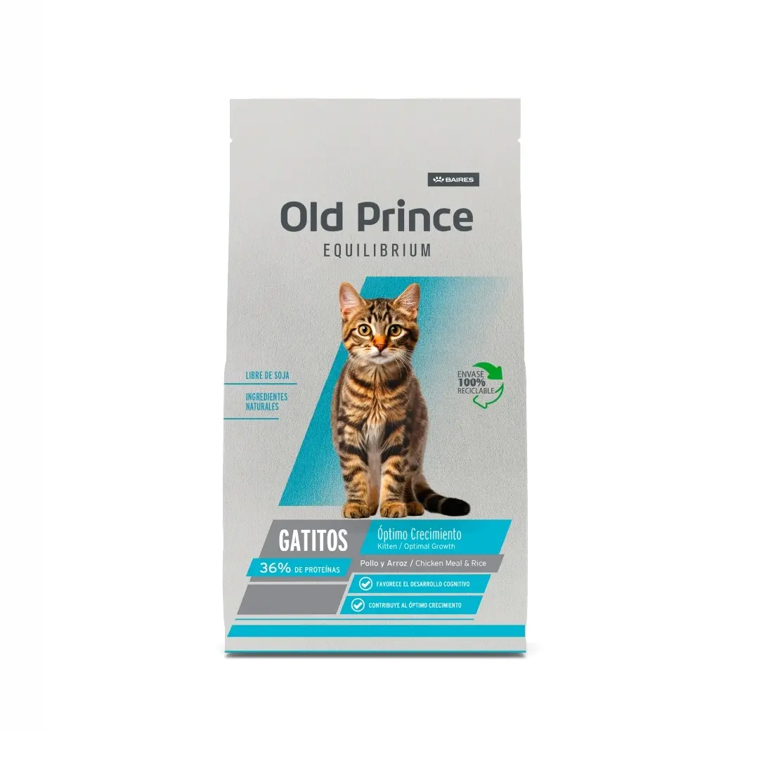 Old Prince EQUILIBRIUM gato kitten 1kg