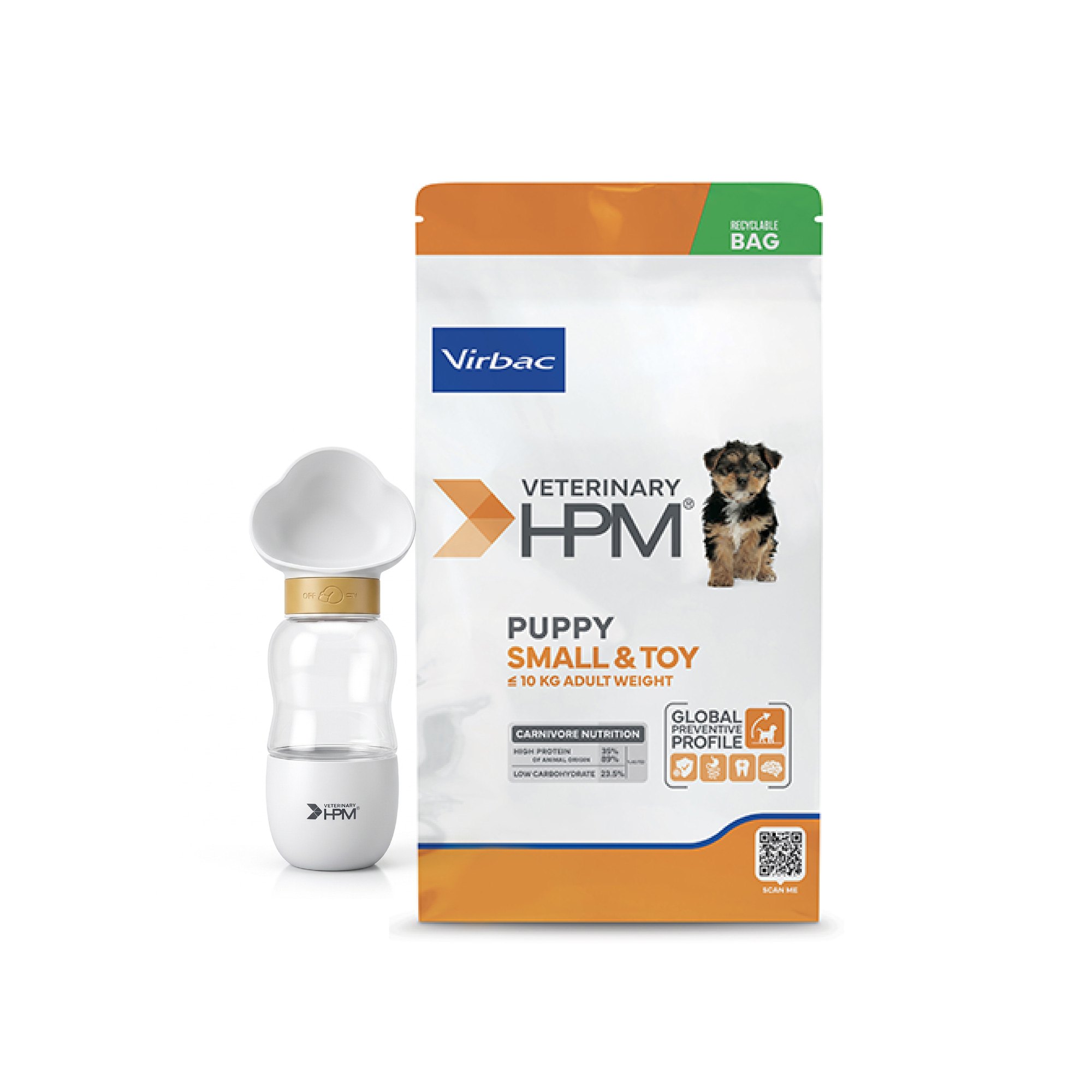 HPM Dog Virbac Adulto Razas Minis y Pequeñas 7kg + REGALO A ELECCION!