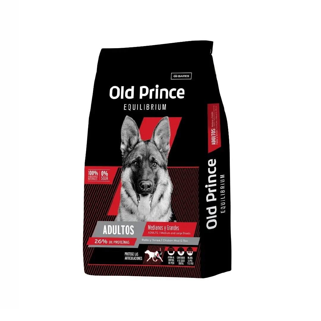 Old Prince EQUILIBRIUM Perro adulto med. y grande 23kg