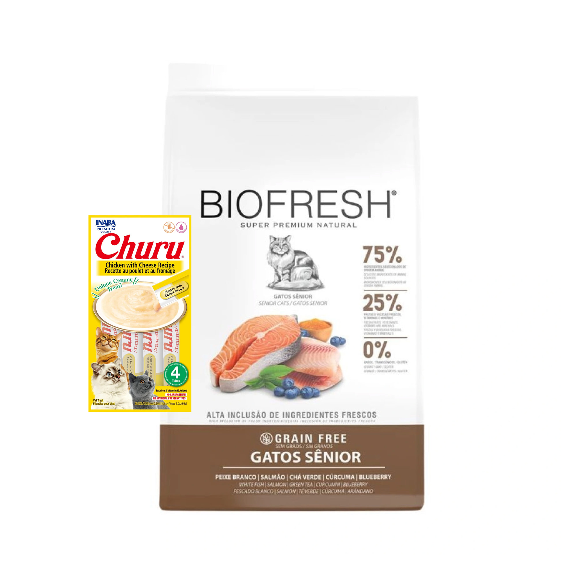 Biofresh Gato Senior Sabor Salmón 7,5 Kg + Regalo a elección!