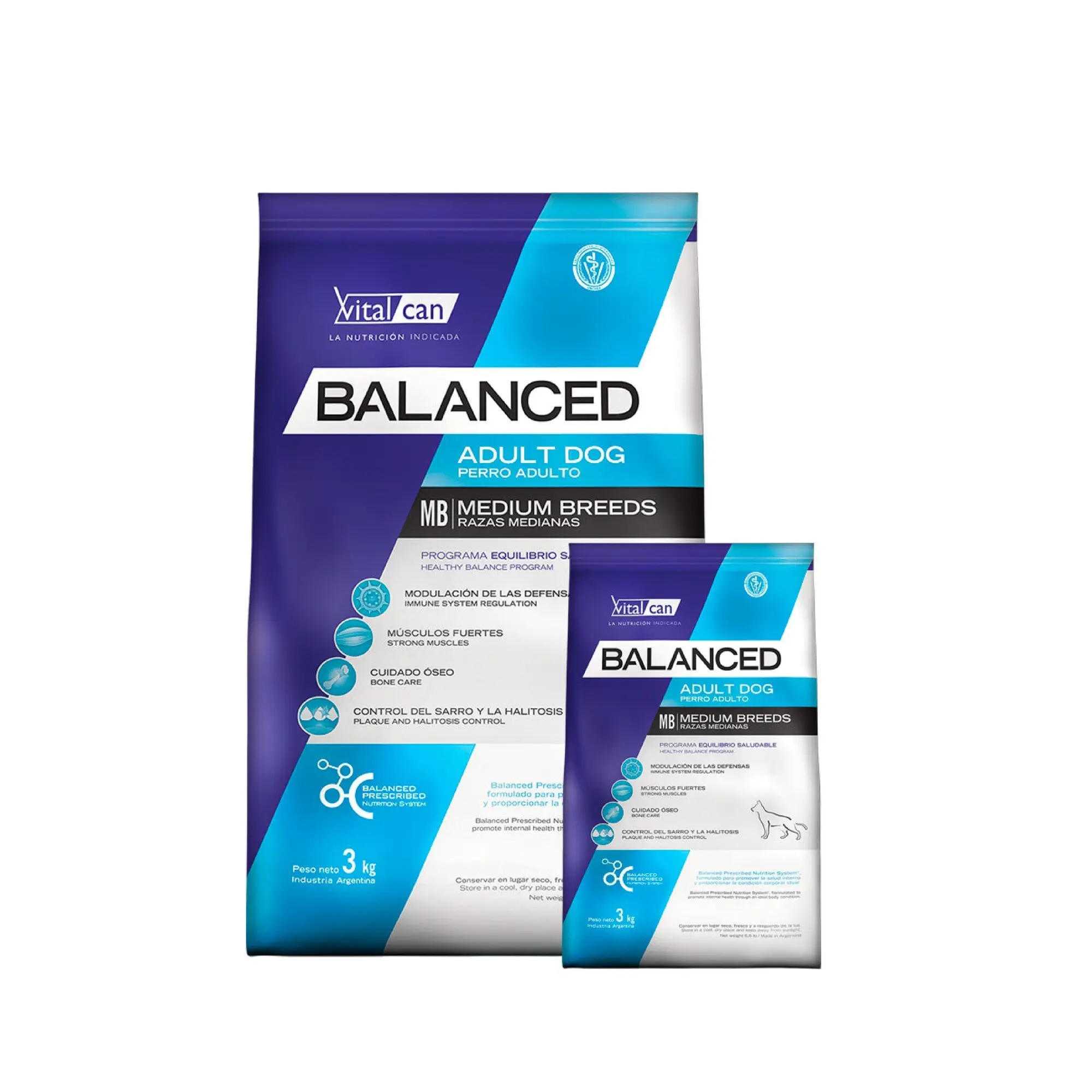 BALANCED Perro adulto razas medianas 20+3kg