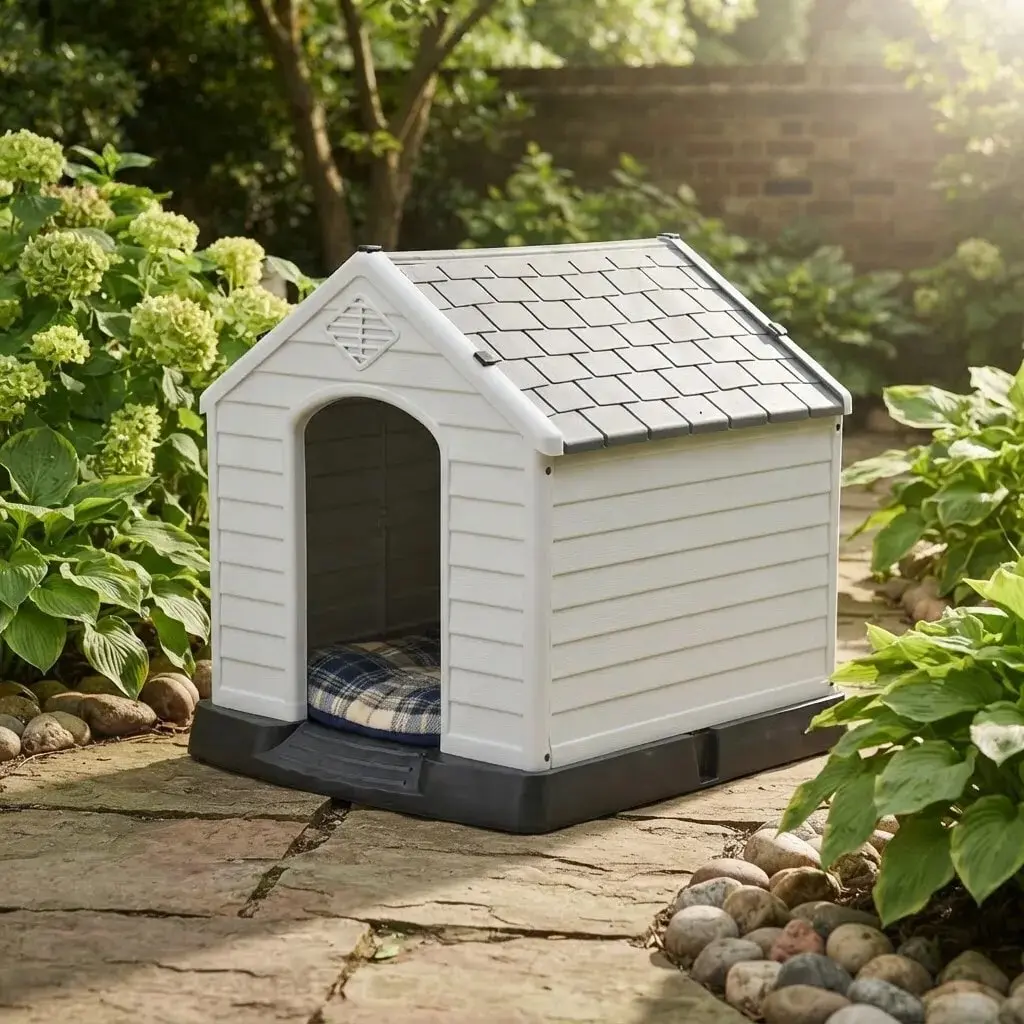 Cucha Casilla Para Perros Pepito S, Casita 74x66x70h