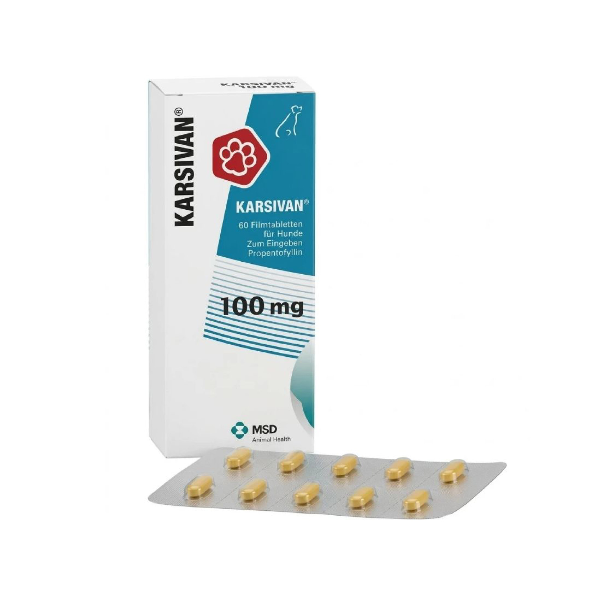 KARSIVAN 100Mg Tableta - 60 Comprimidos