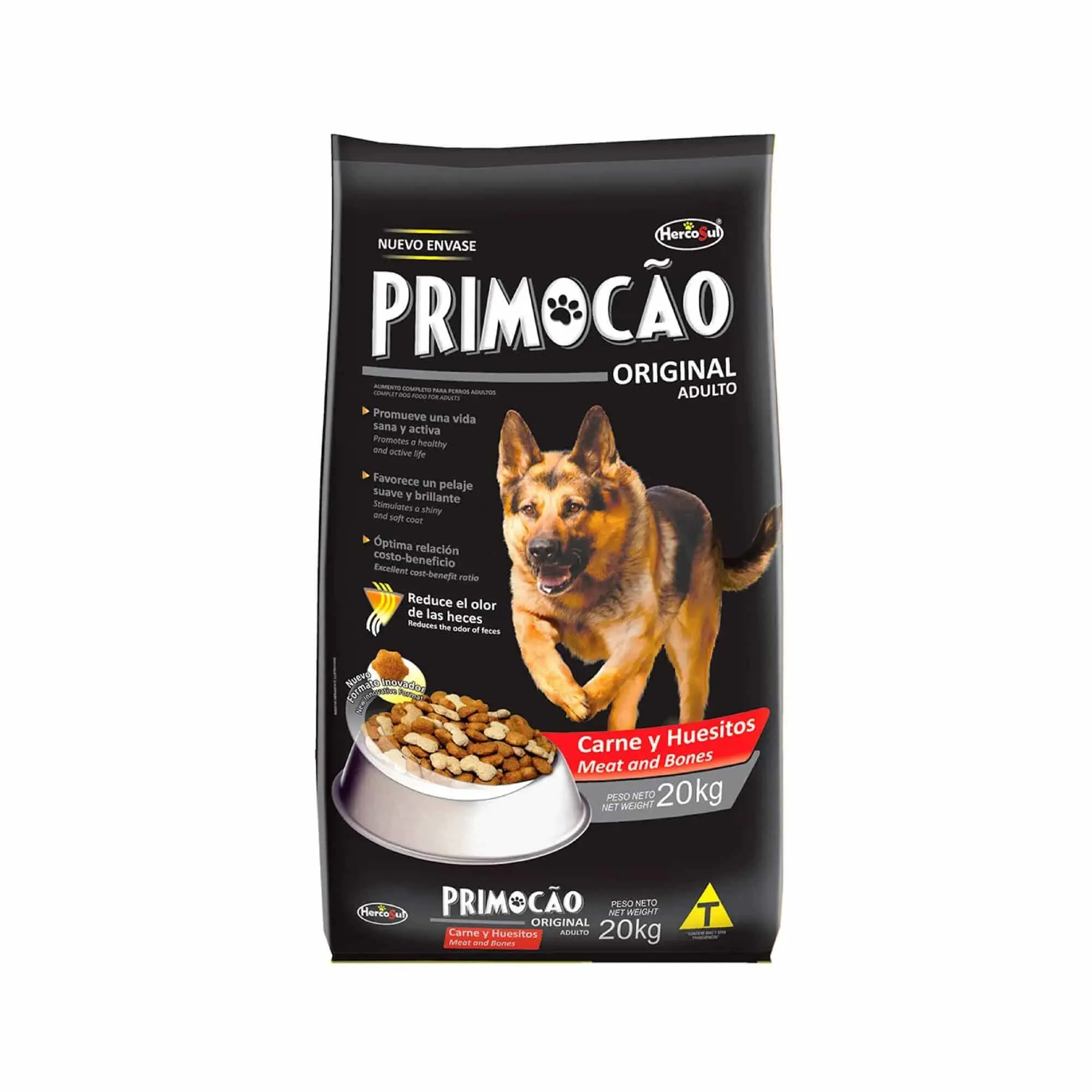 Alimento Primocao original bolsa negra x 20+2 kg