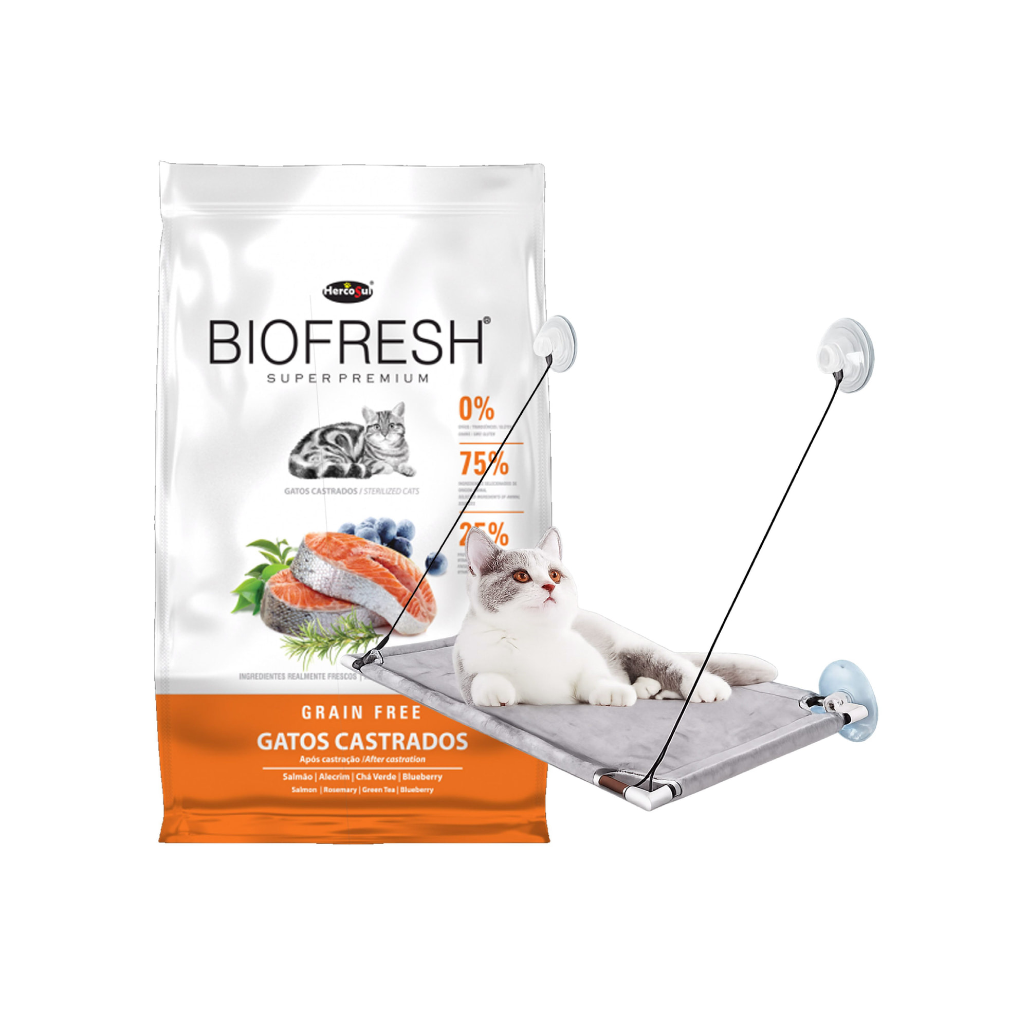 Biofresh Gatos Castrados 7.5kg + Regalo a Elección!