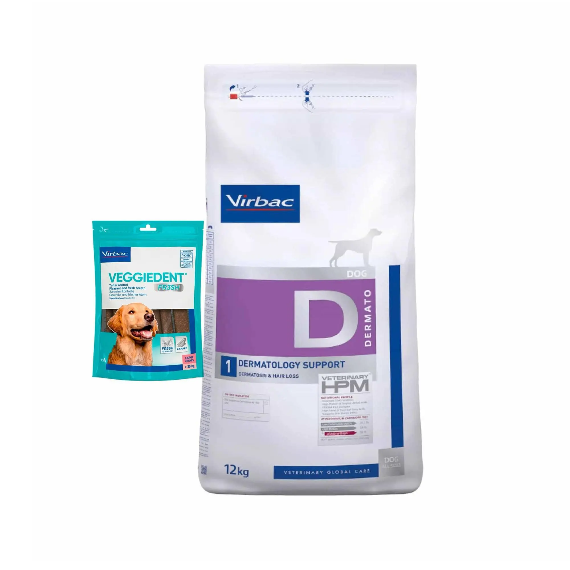 HPM Virbac Perro Dermatology 12kg + Regalo