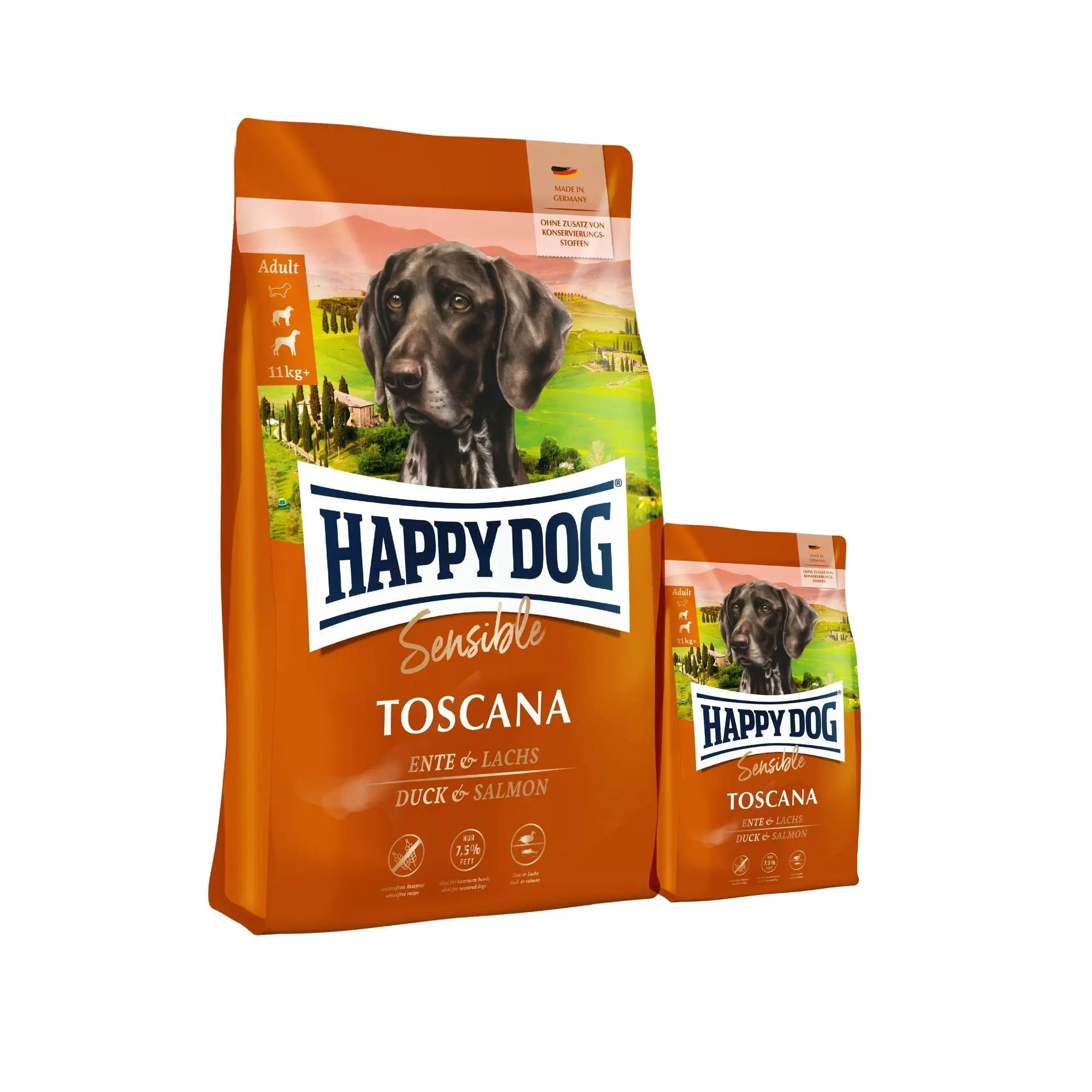 Happy Dog Toscana Sensible 12.5 + 4kg