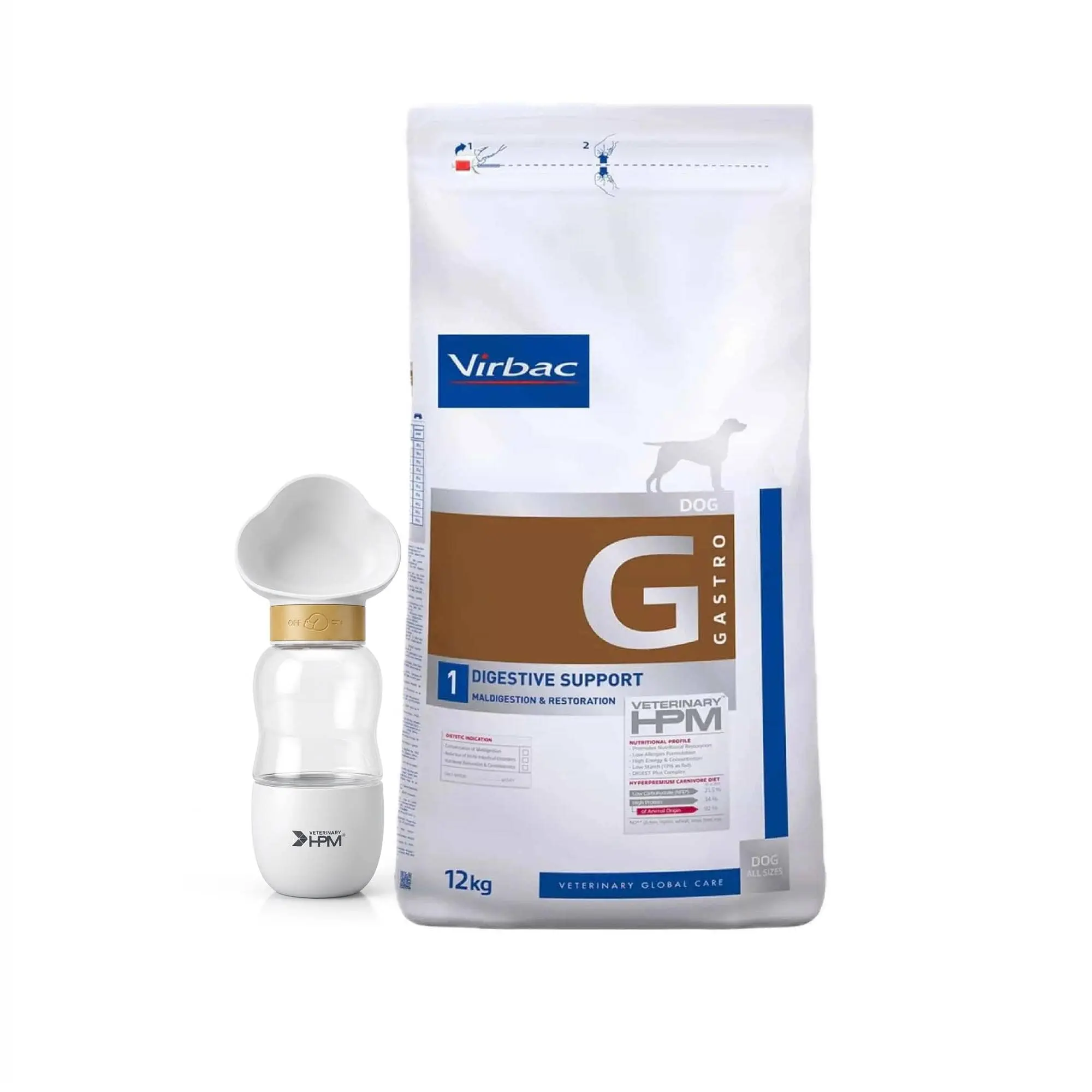 HPM Virbac Perro Gastro Digestivo 12kg + Regalo
