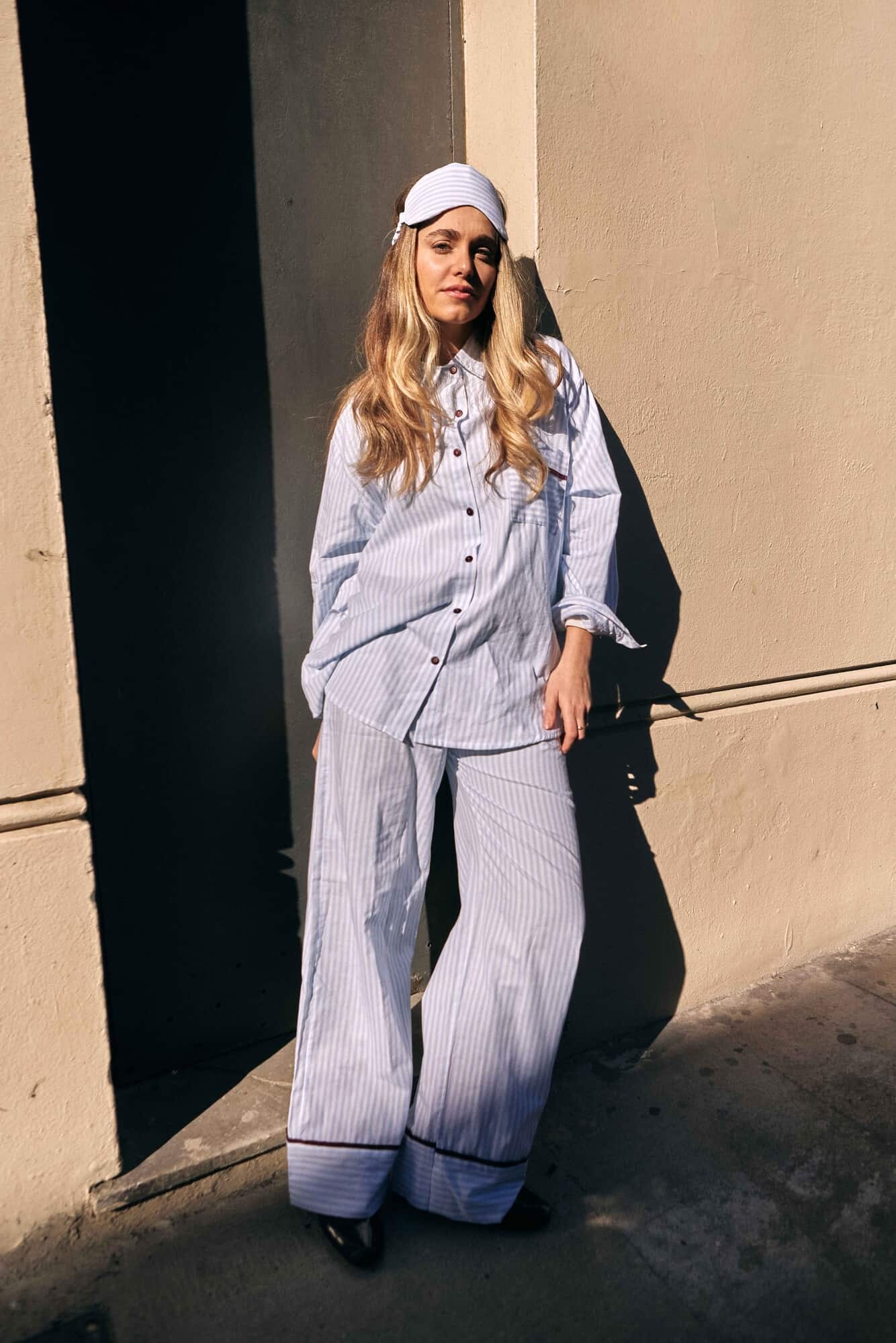 PIJAMA SET SUNDAY STRIPED - AIRE