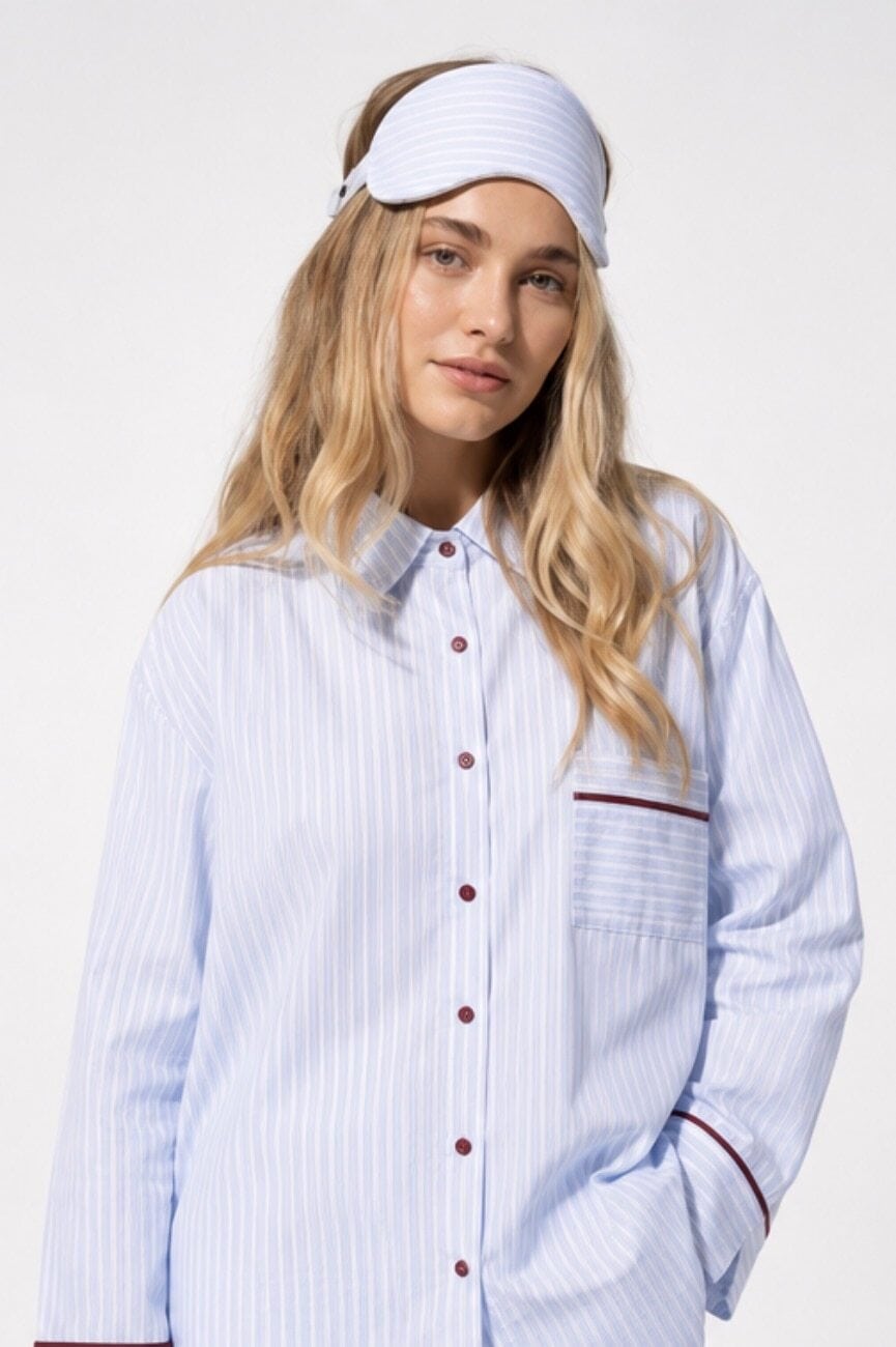 PIJAMA SET SUNDAY STRIPED