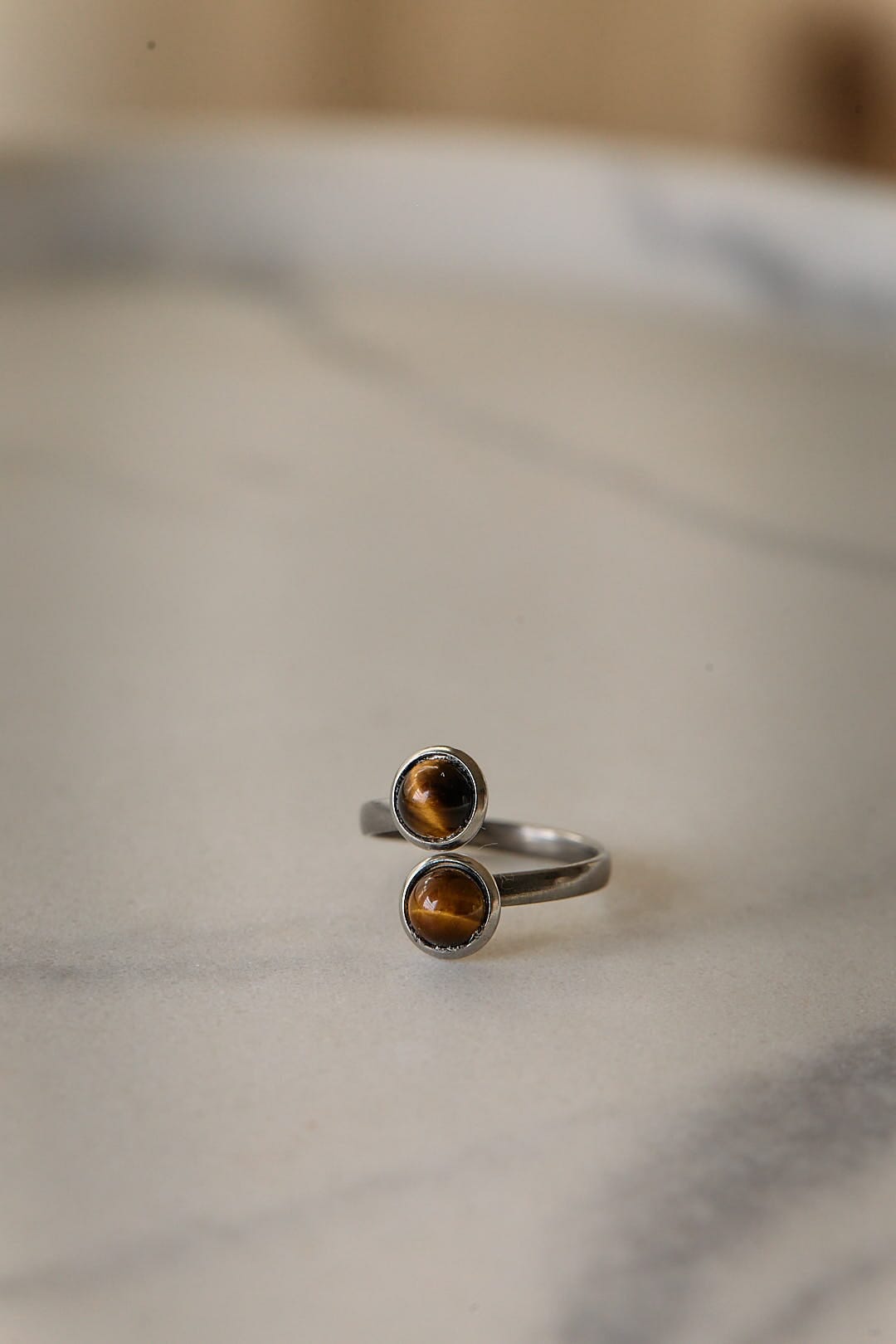 ANILLO AJUSTABLE STONE SILVER