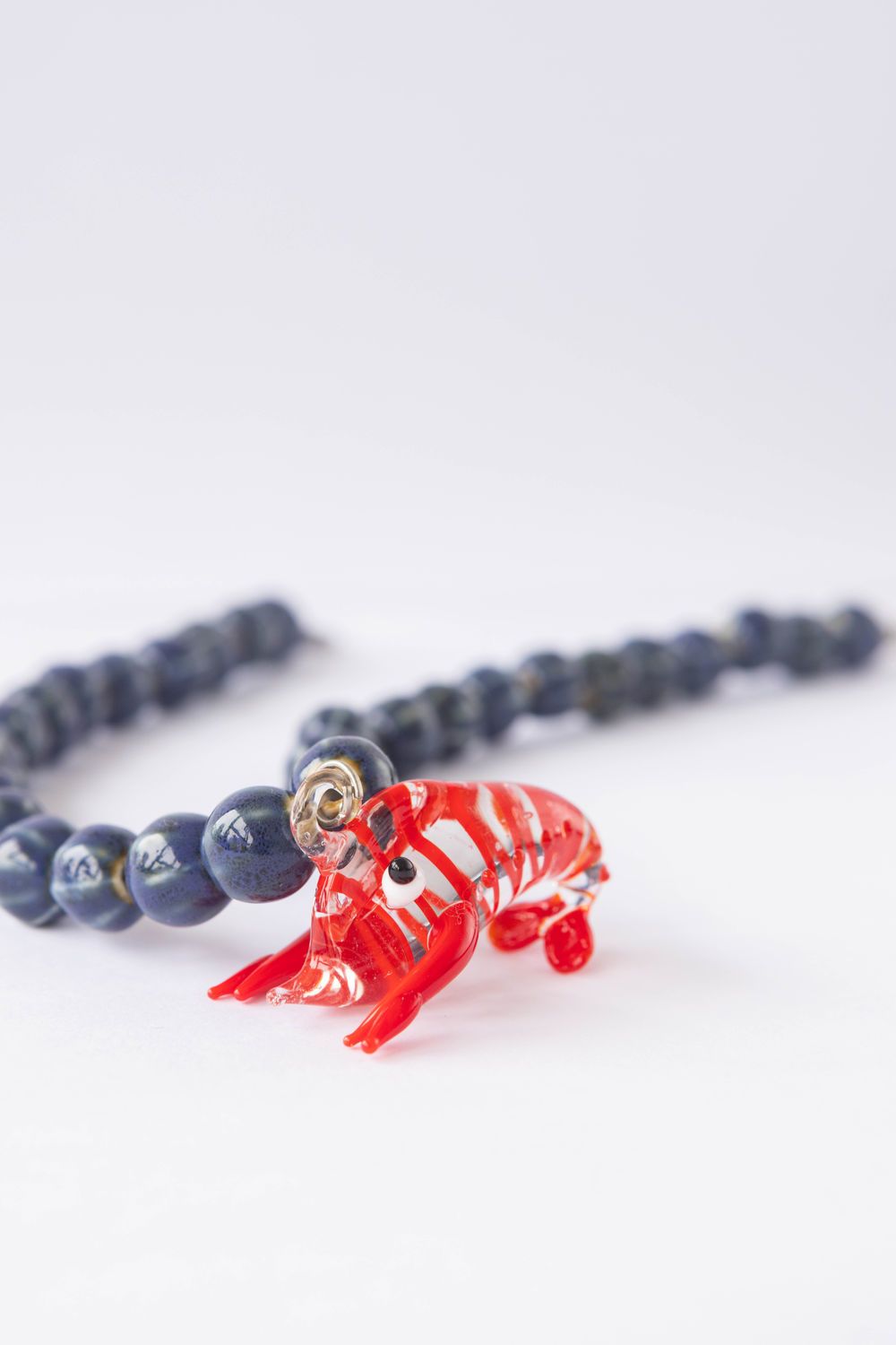 COLLAR LOBSTER  (CERÁMICA Y VIDRIO)