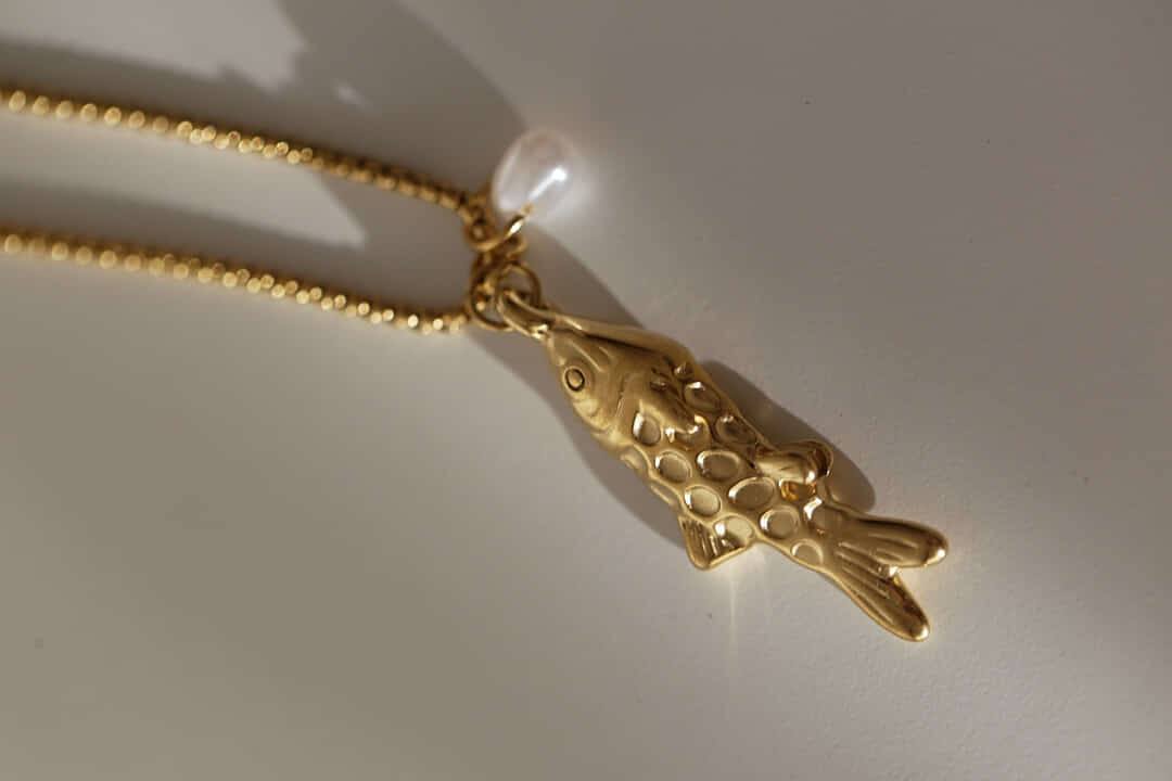 COLLAR SARDINA CON PERLA