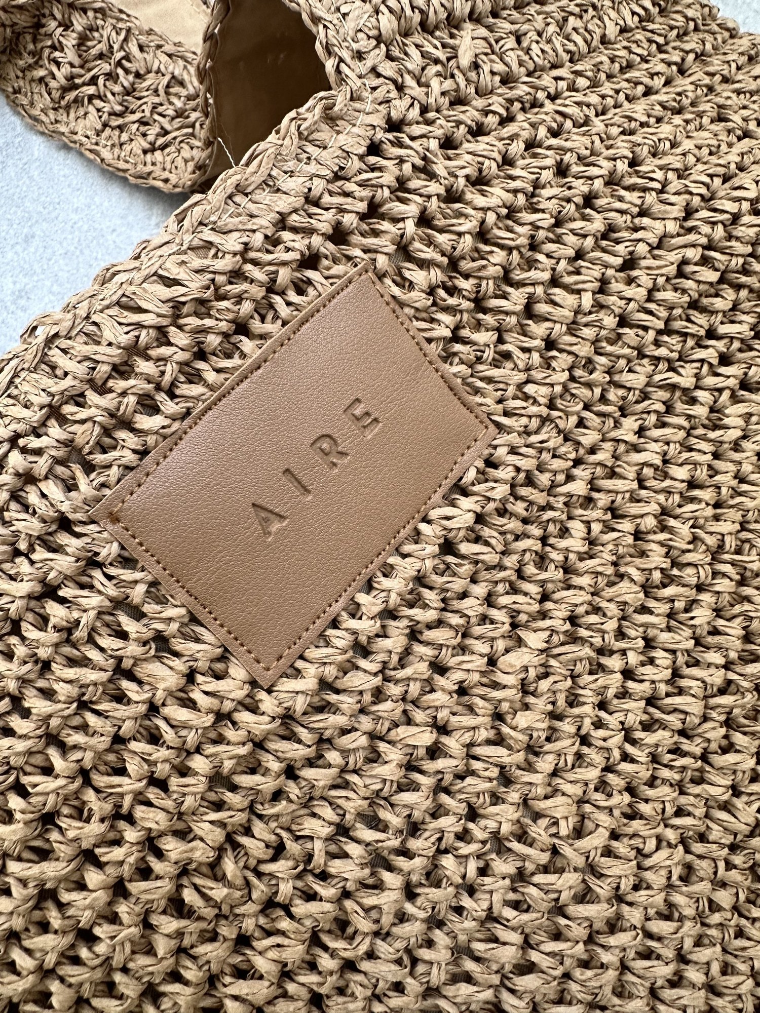 BOLSO PLAYERO RAFIA