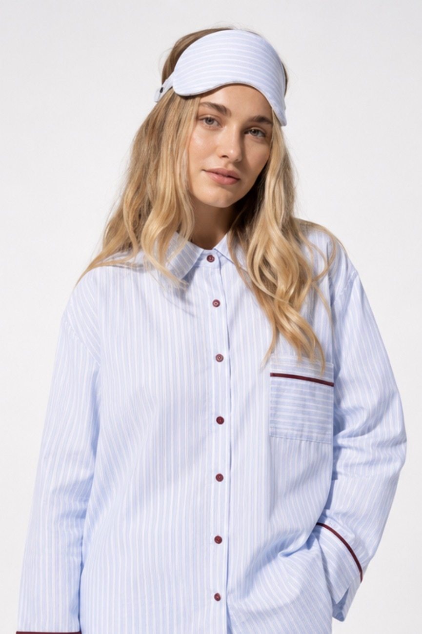 PIJAMA SET SUNDAY STRIPED