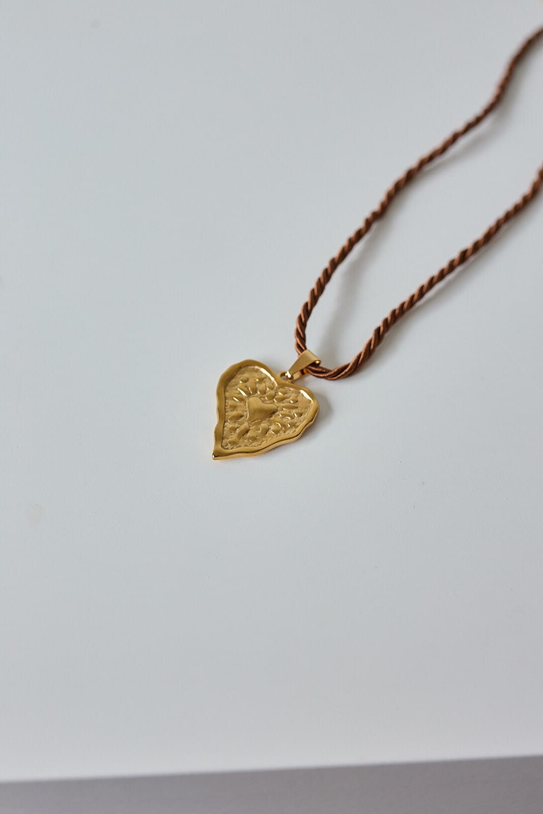 COLLAR CUORE GOLD SAILOR