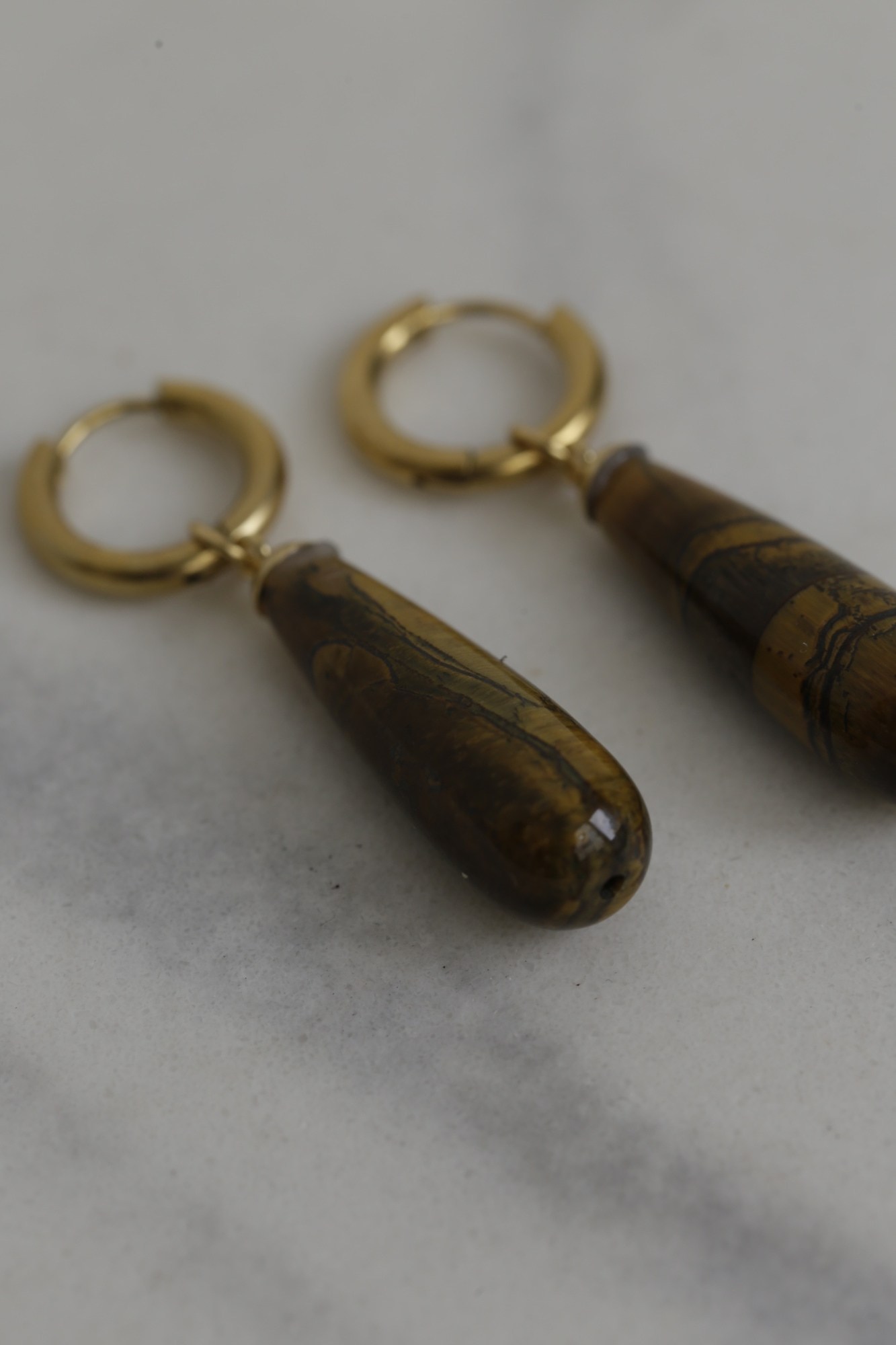 CARAVANAS GOTA STONE LARGE GOLD