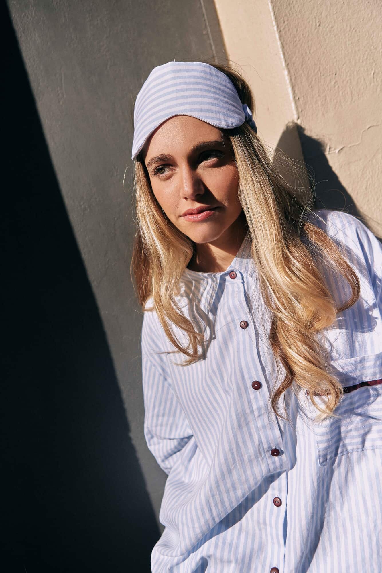 PIJAMA SET SUNDAY STRIPED