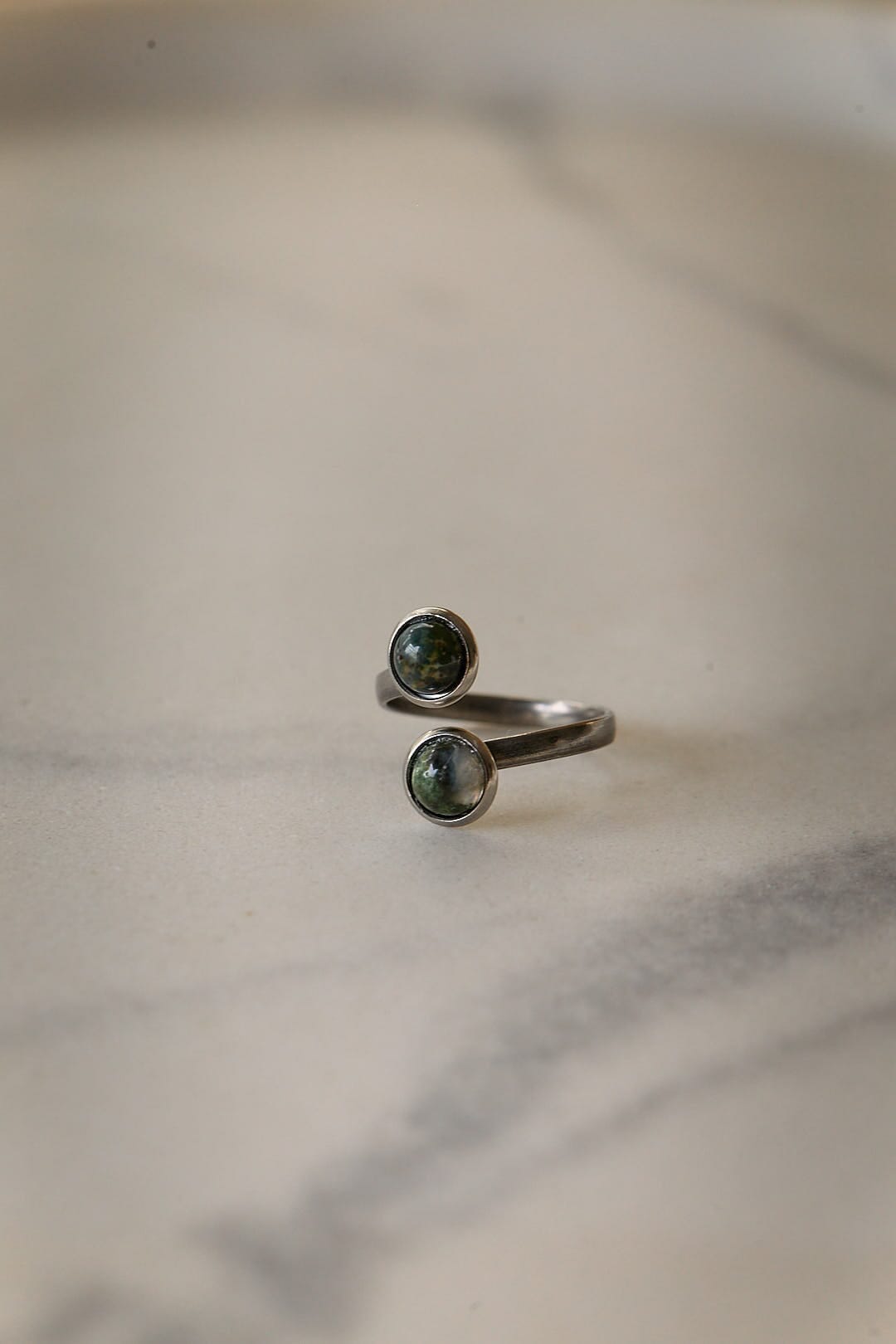 ANILLO AJUSTABLE STONE SILVER
