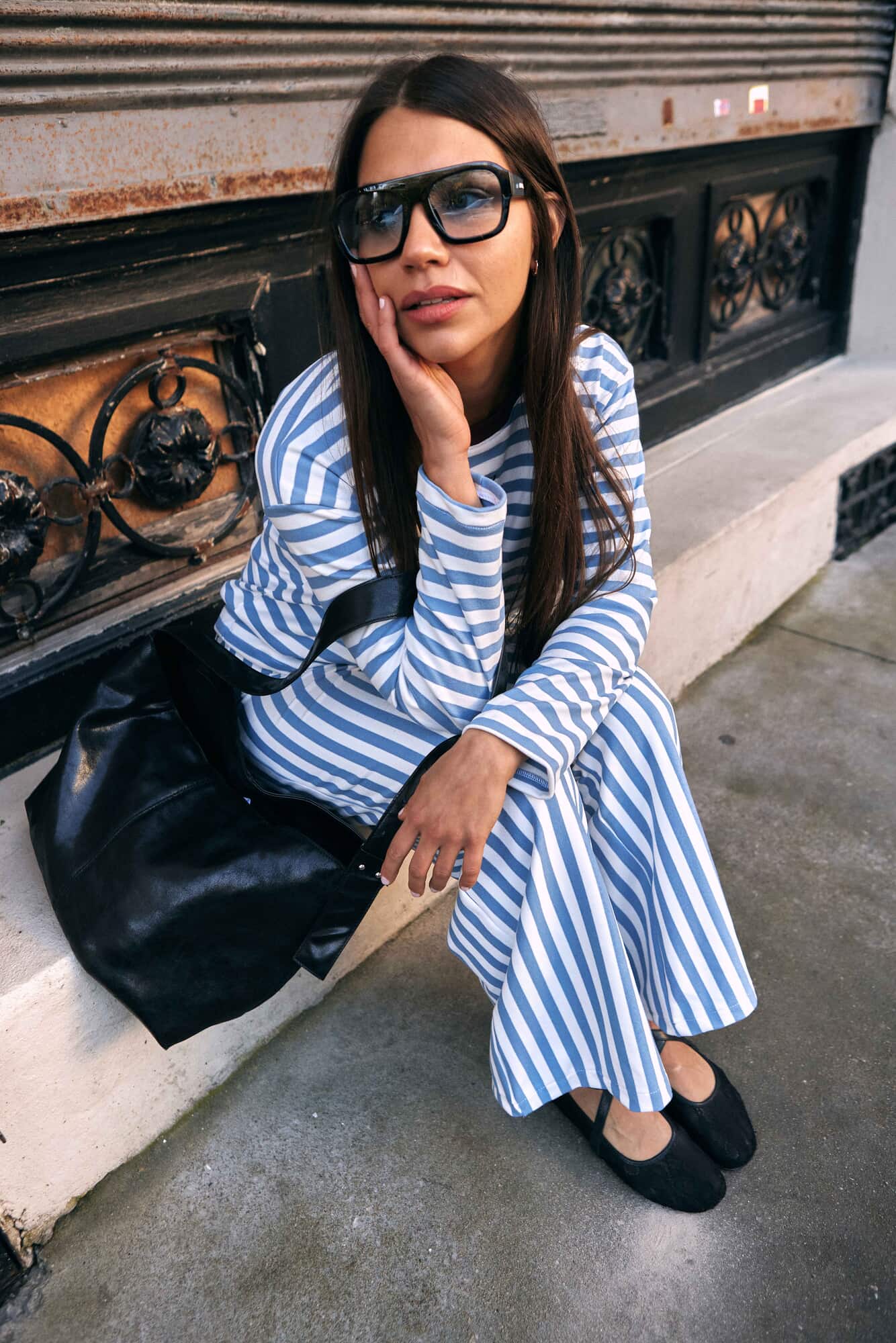 PIJAMA SET COMFY STRIPED