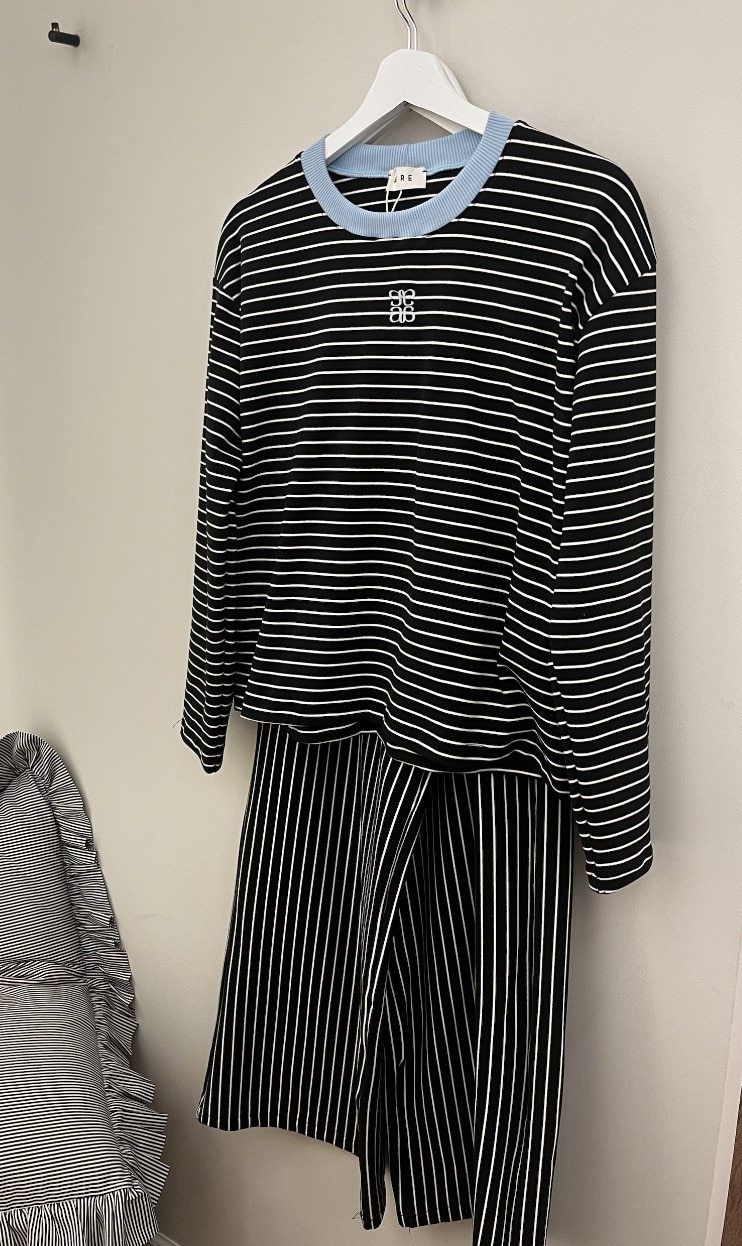 PIJAMA SET COMFY STRIPED