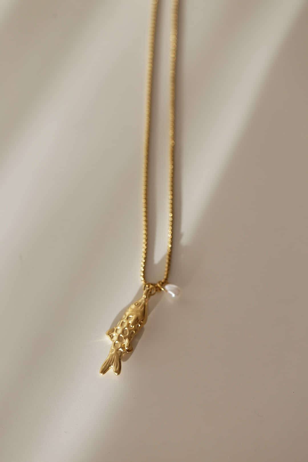 COLLAR SARDINA CON PERLA