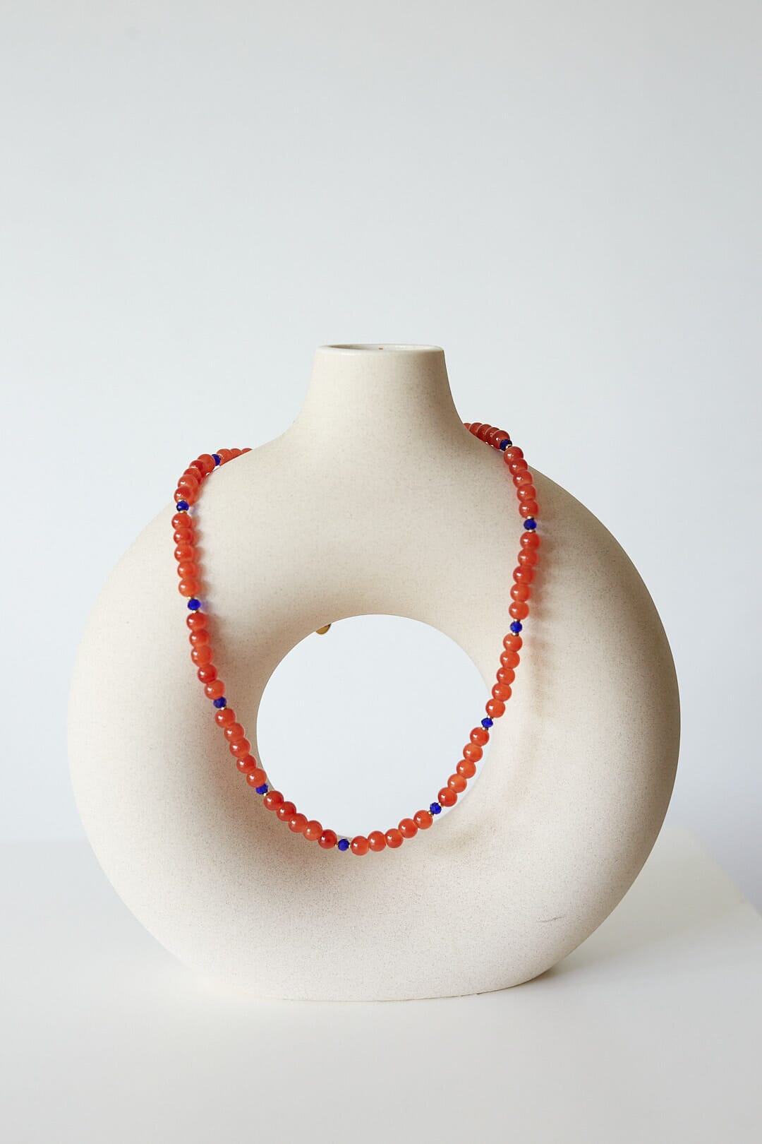 COLLAR VIDRIO CARAMEL