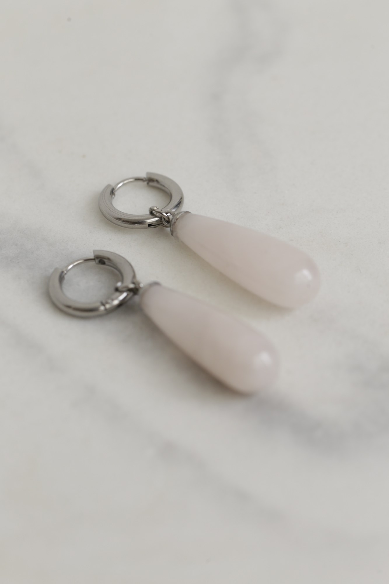 CARAVANAS GOTA STONE LARGE SILVER