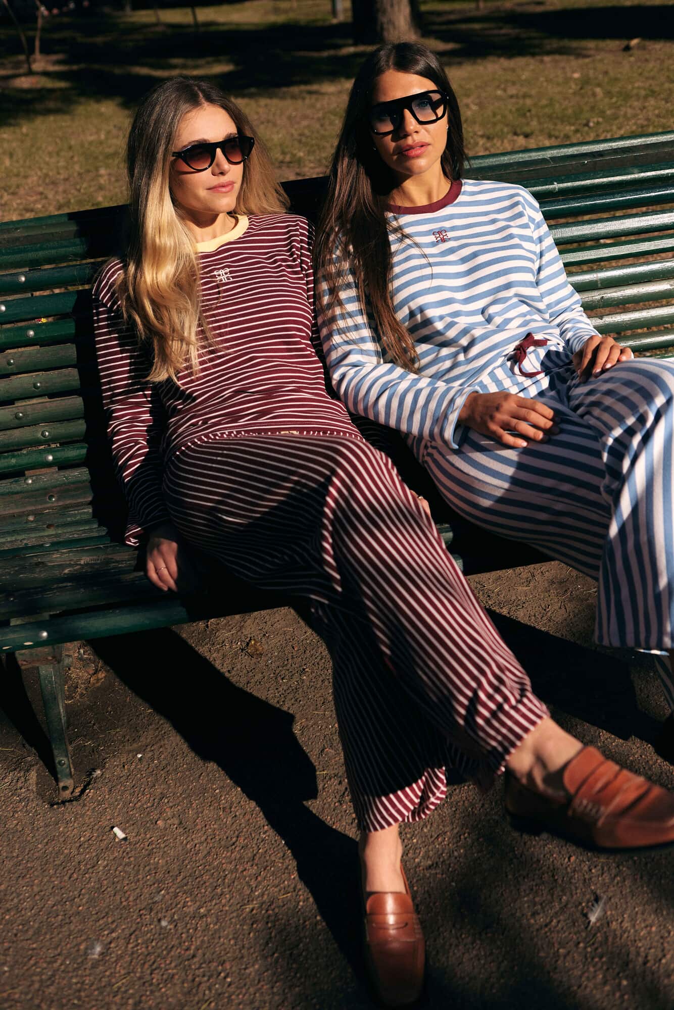 PIJAMA SET COMFY STRIPED