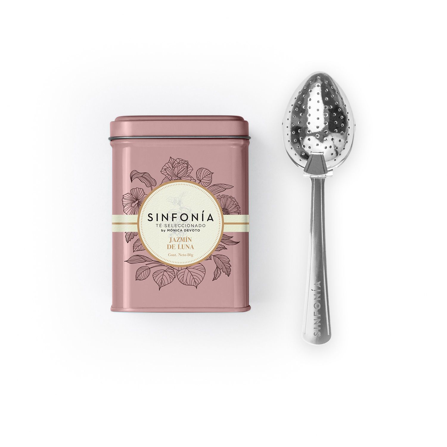 Té verde orgánico Jazmín de Luna con infusor