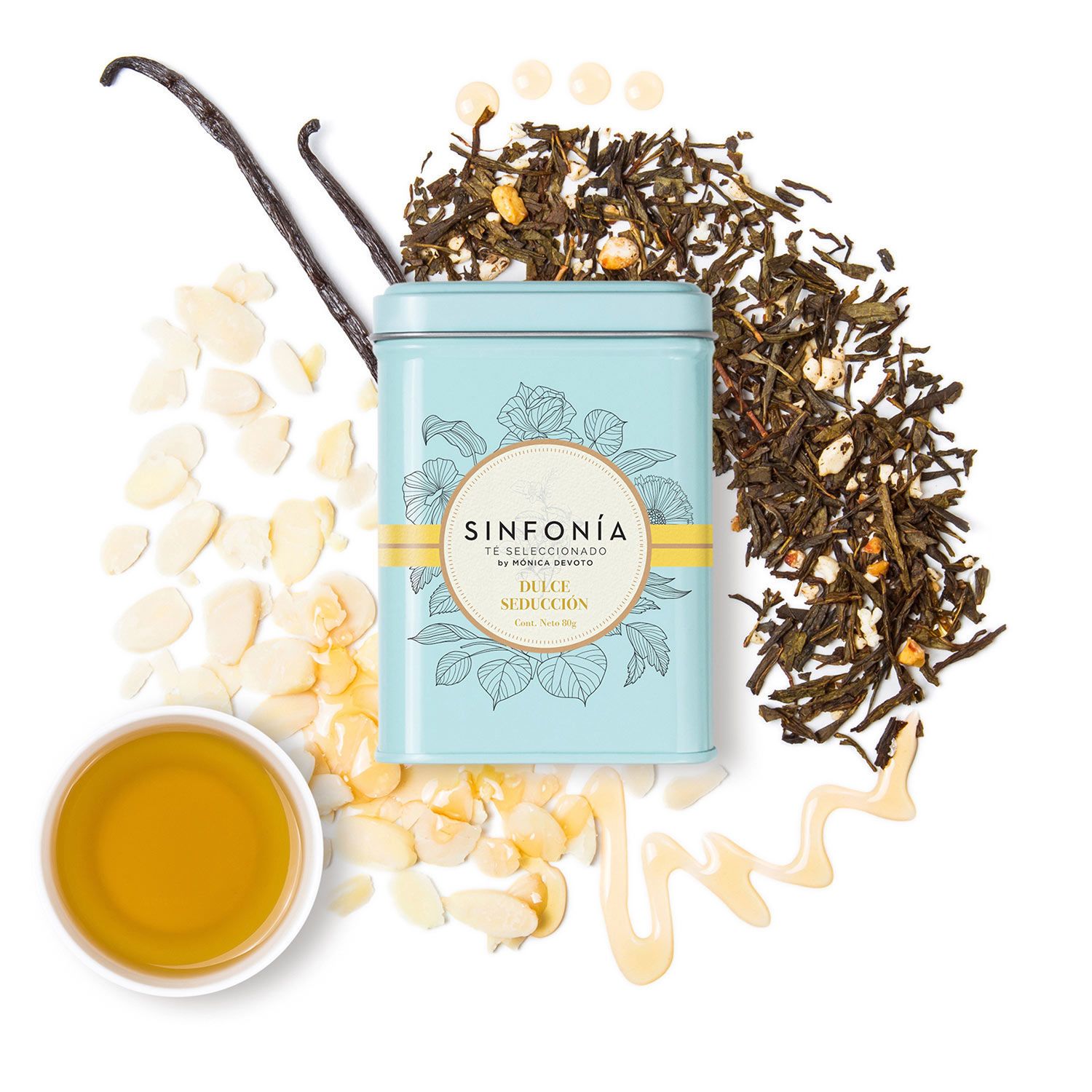 Té verde Dulce Seducción con infusor