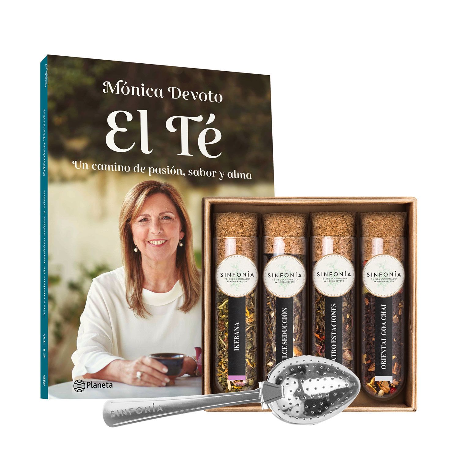 Libro + selección 4 blends + cuchara