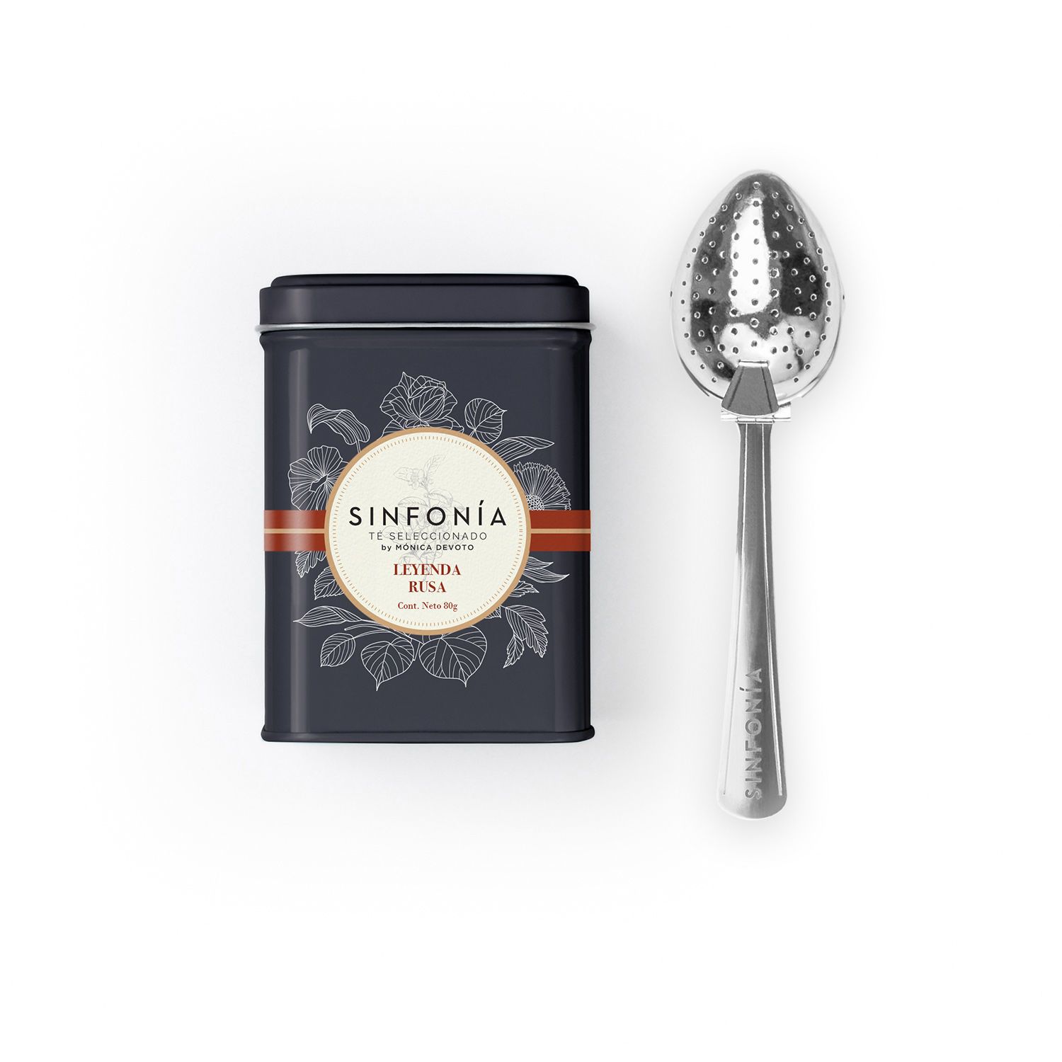 Té negro Lapsang Souchong Leyenda Rusa con infusor