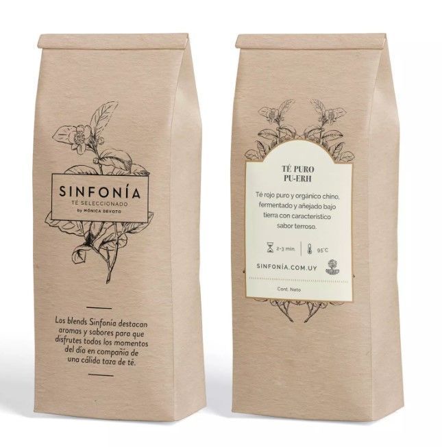 Té orgánico puro Pu-erh