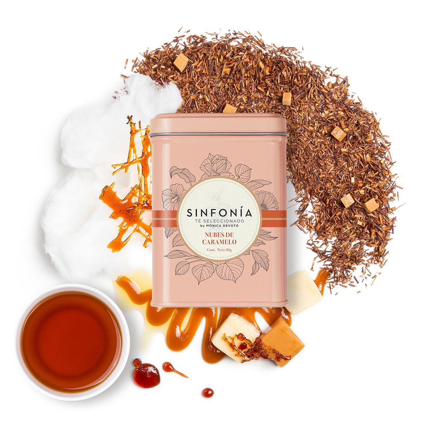 Rooibos Nubes de Caramelo con infusor
