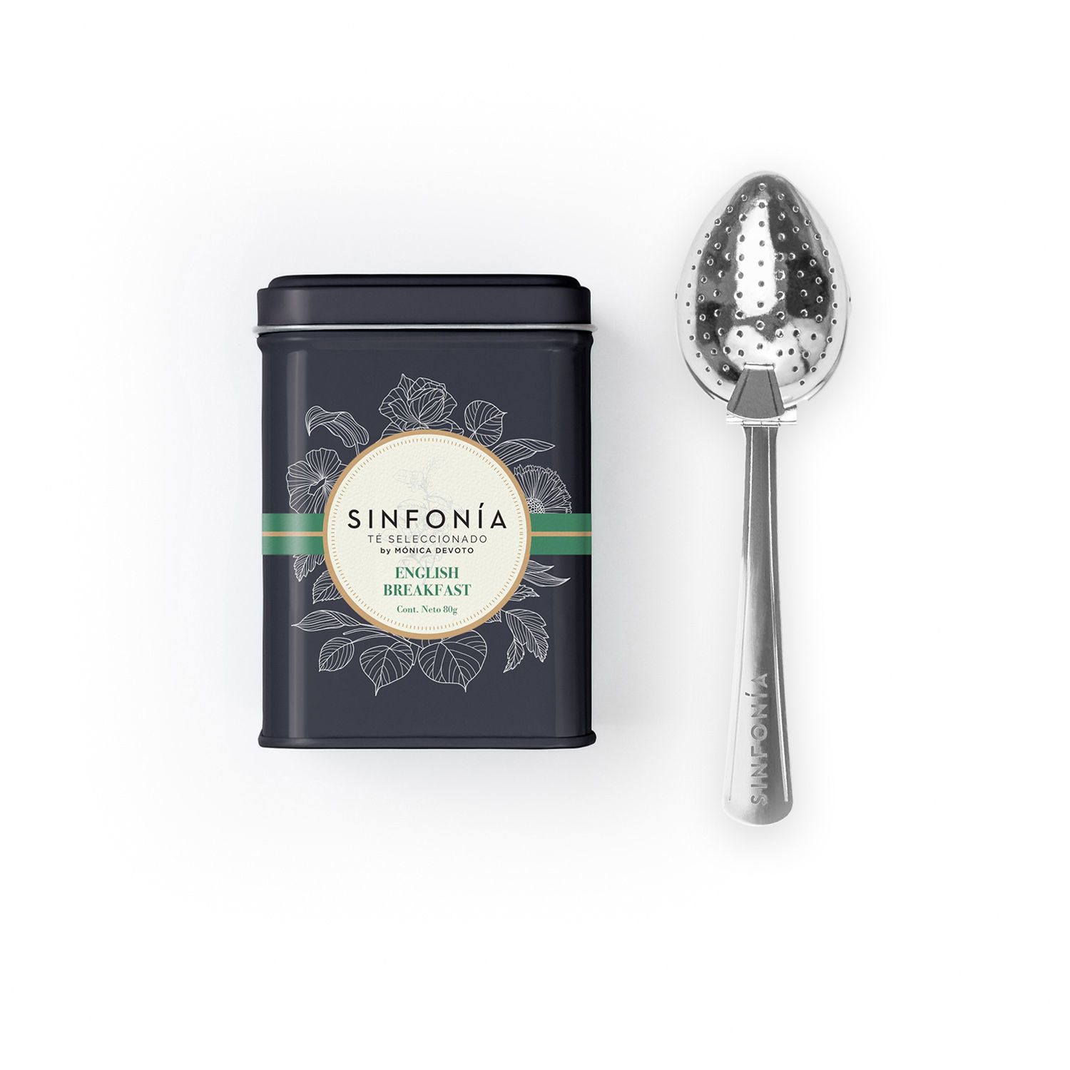 Té negro English Breakfast Orgánico con infusor
