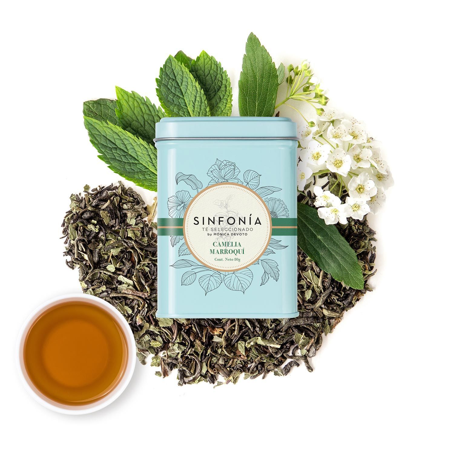 Té verde Camelia Marroquí con infusor