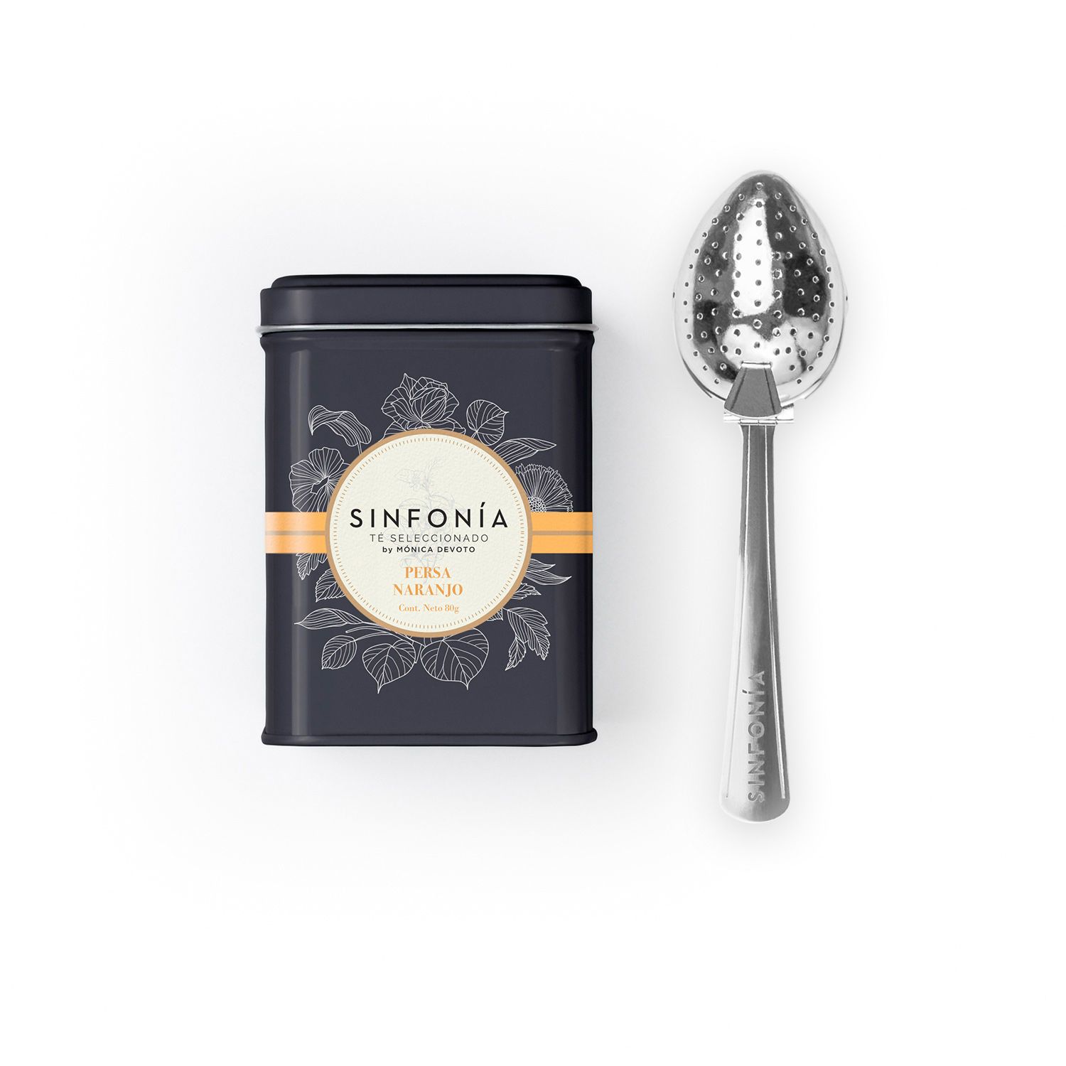 Té pu-erh Persa Naranjo con infusor