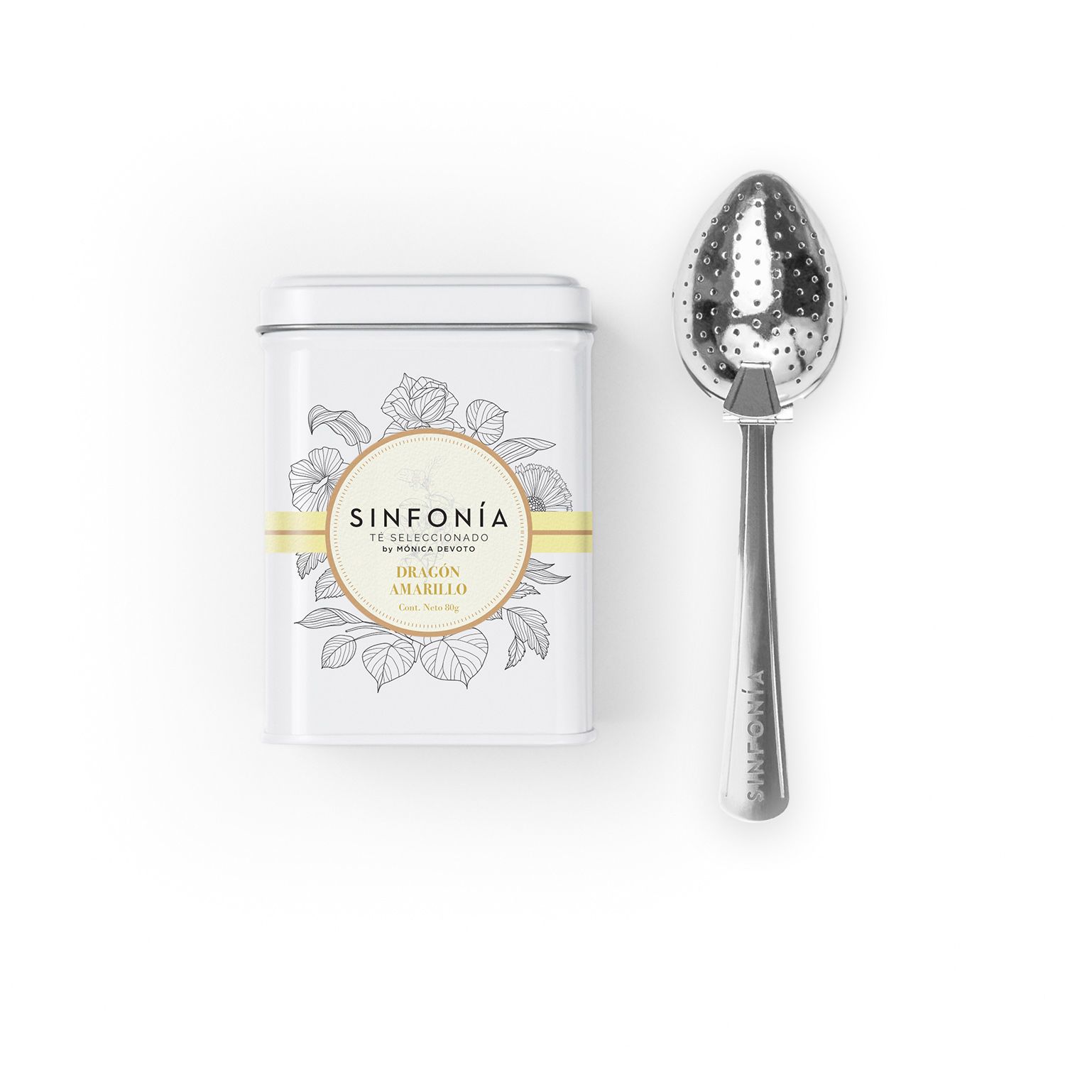 Té amarillo Dragón Amarillo con infusor