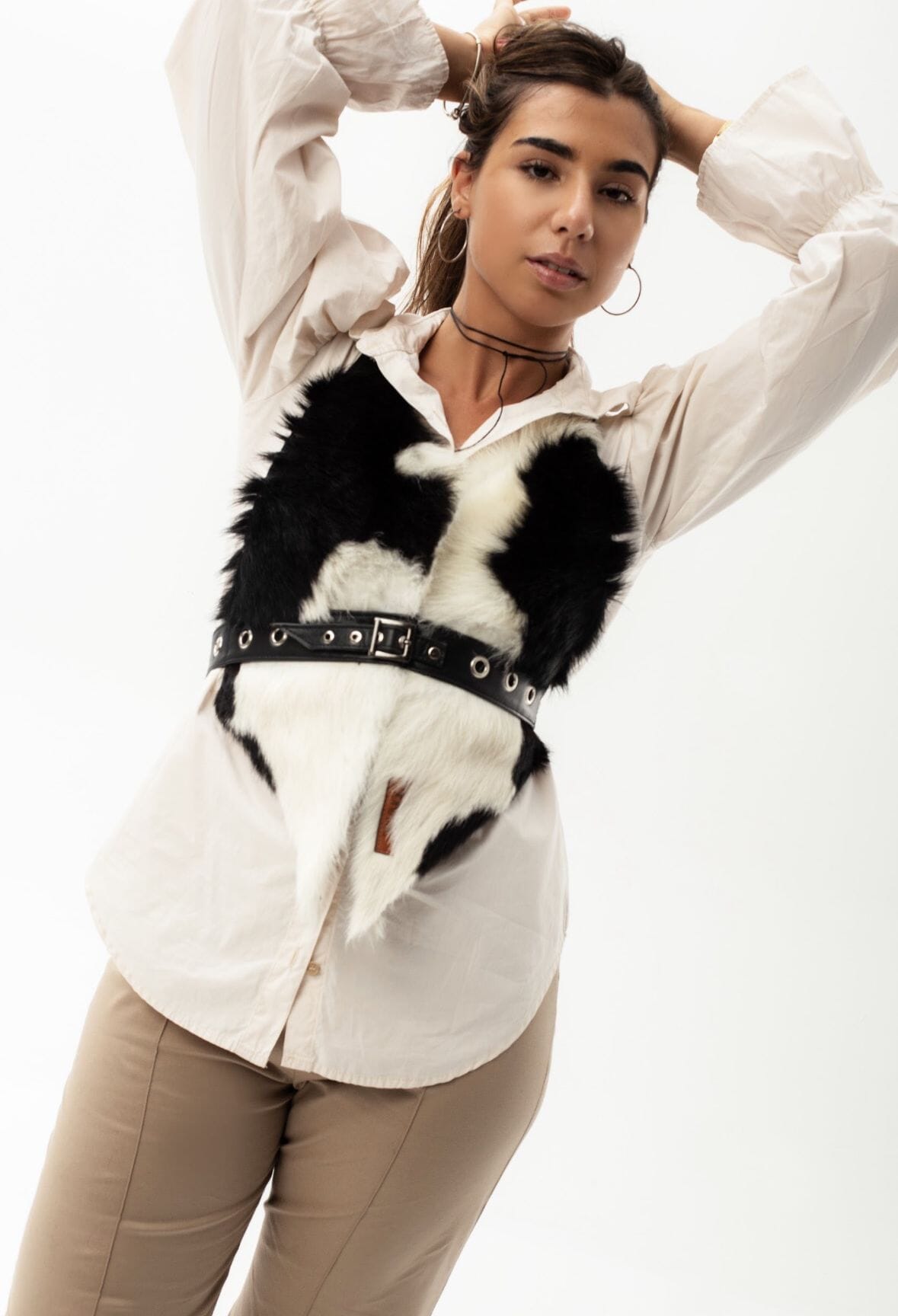 Leather Vest Cow