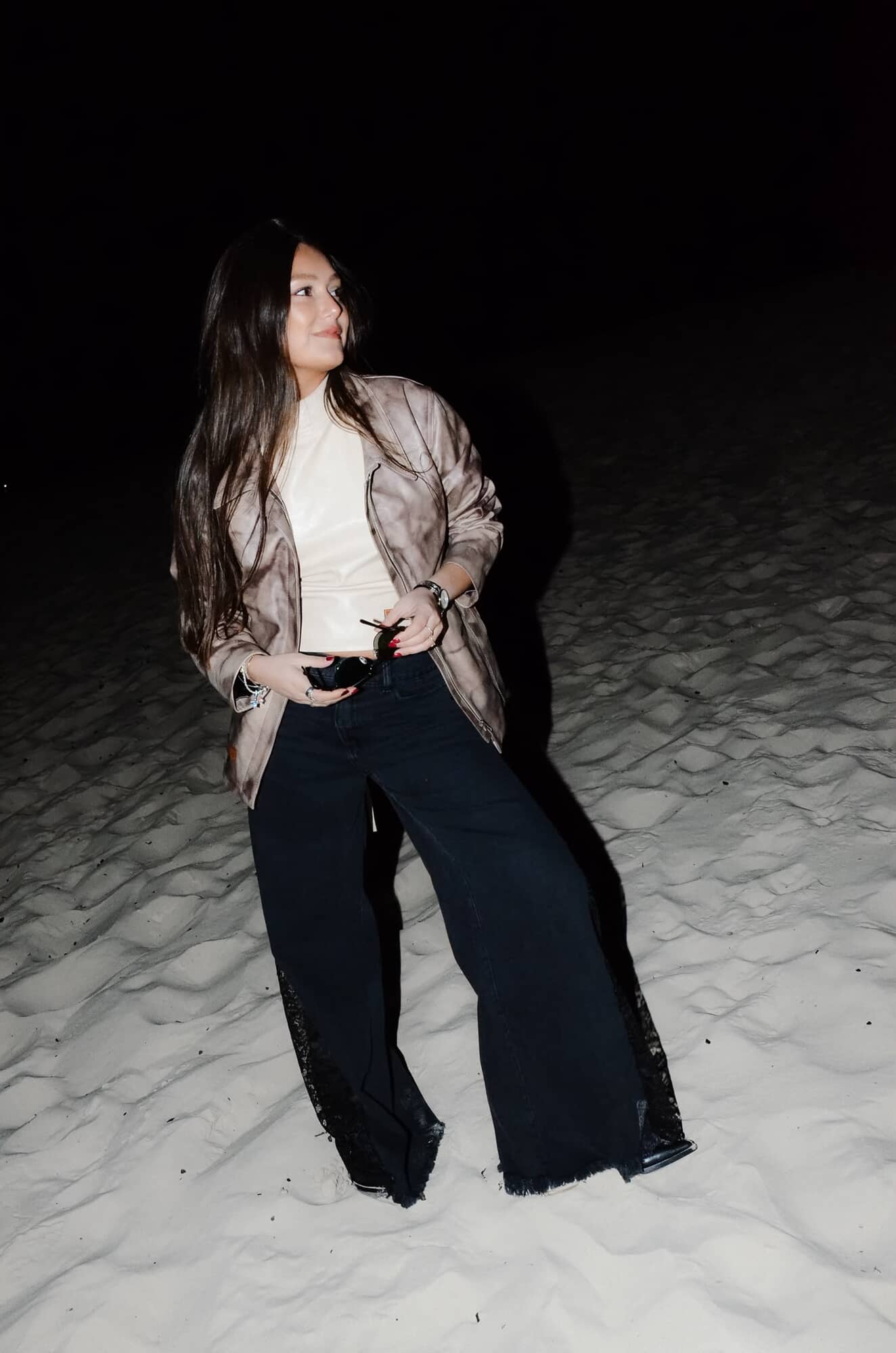Leather Jacker Herencia Marmolada