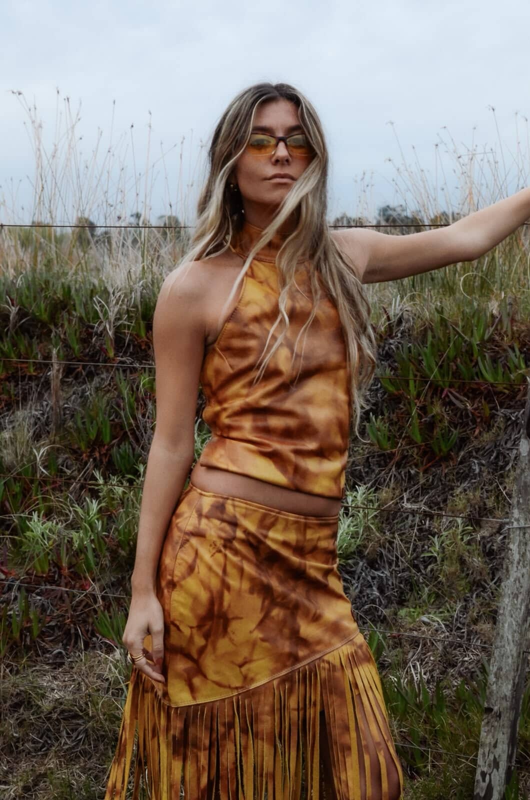 Leather Top Marmolado