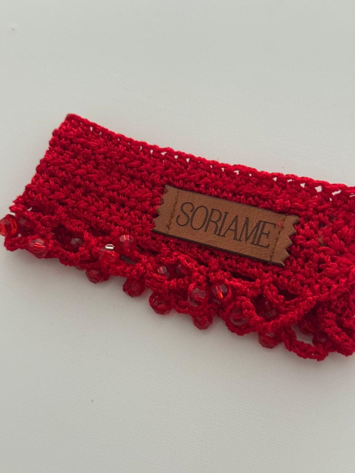 Boho Red Choker