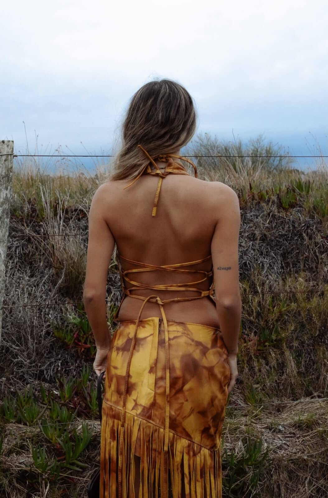 Leather Top Marmolado